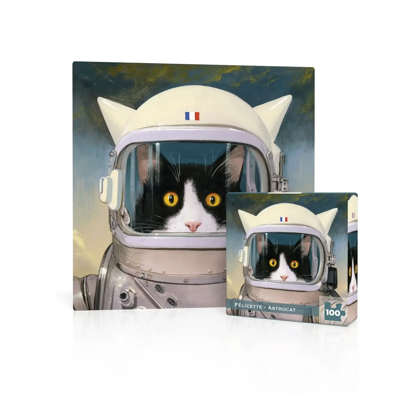 Félicette Astrocat Mini - 100 Piece Puzzle