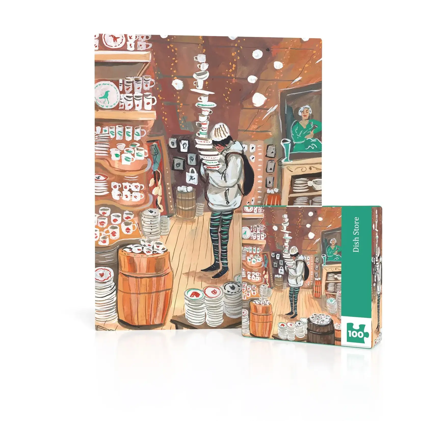 Dish Store Mini - 100 Piece Puzzle