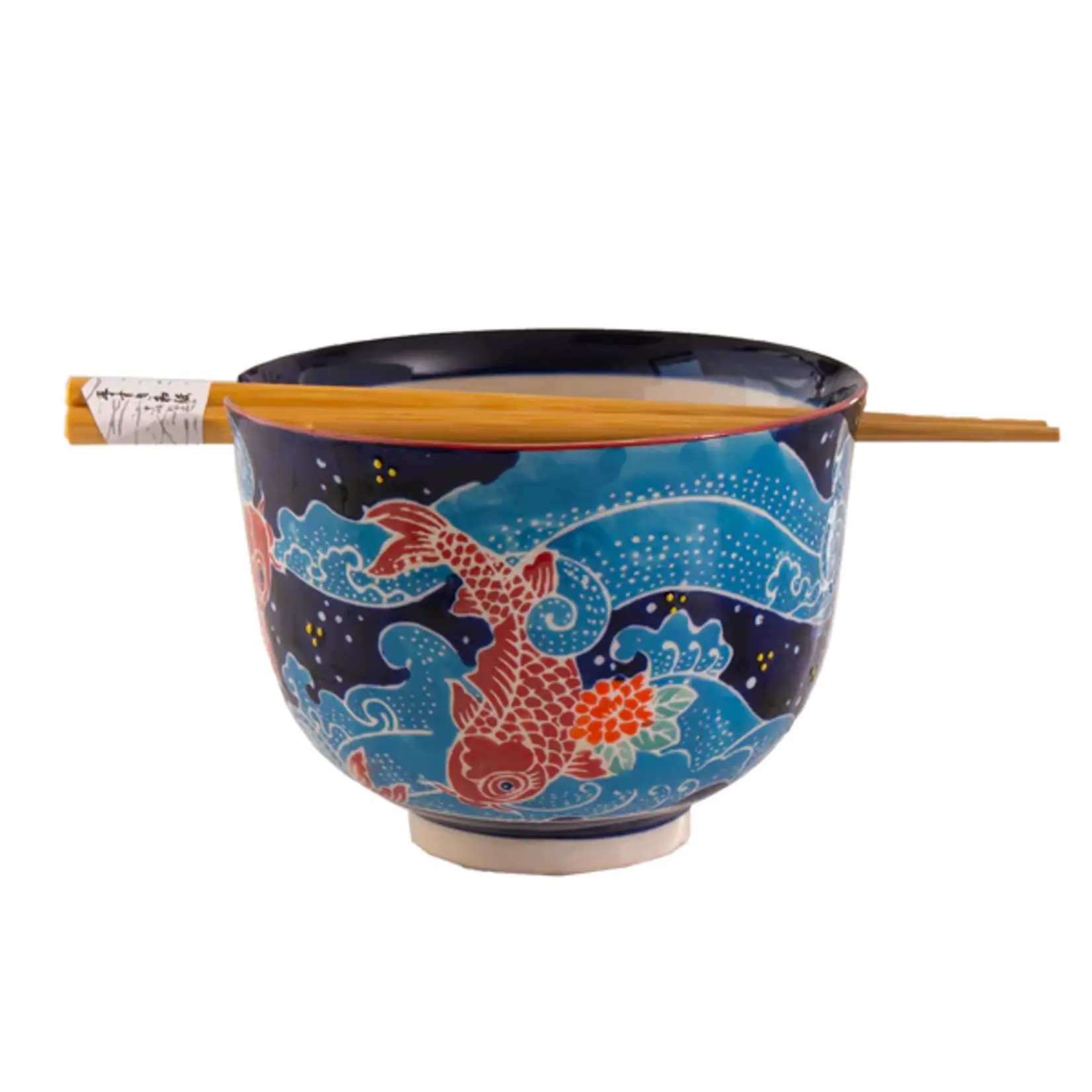 Bowl/Chopsticks Set - Koi Fish