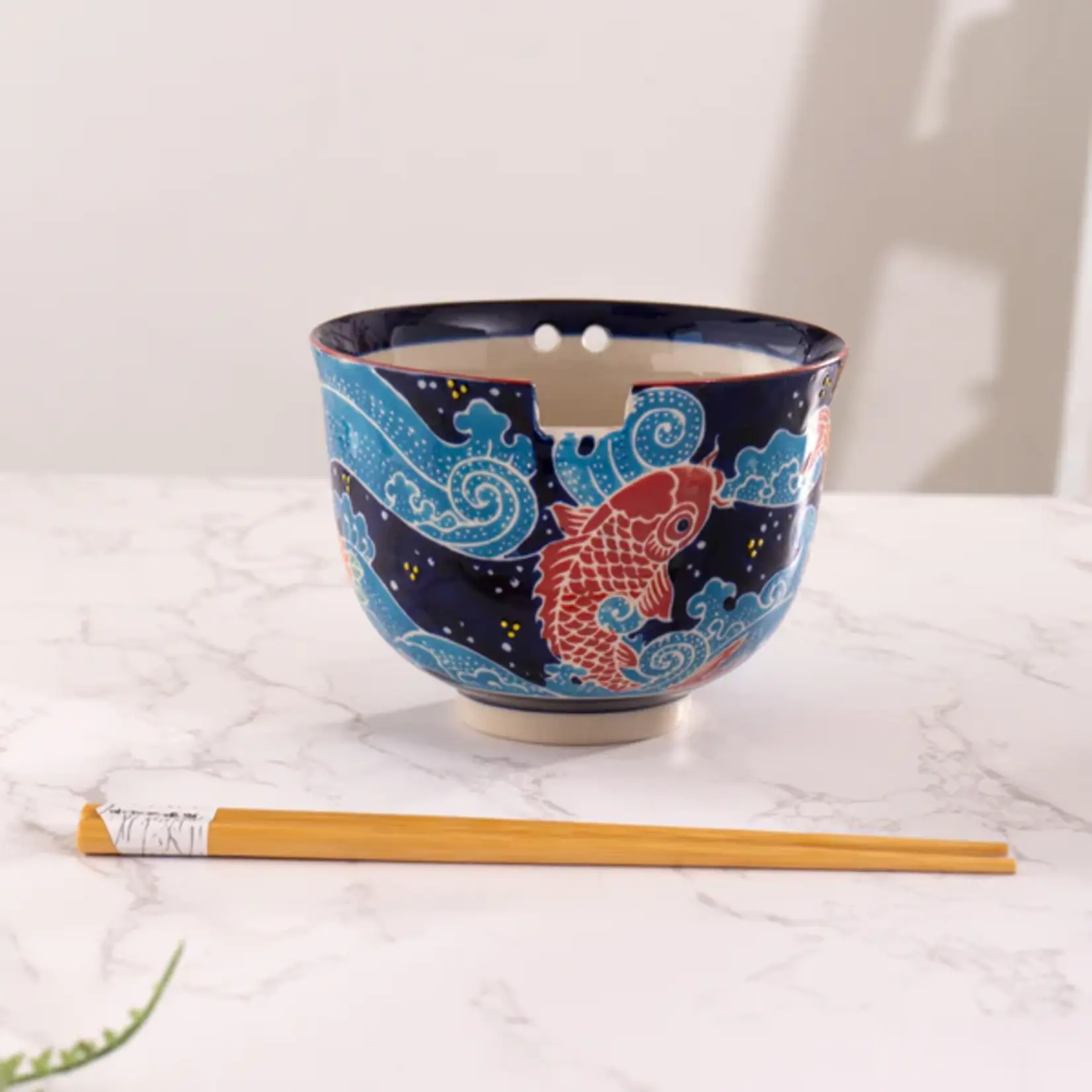 Bowl/Chopsticks Set - Koi Fish