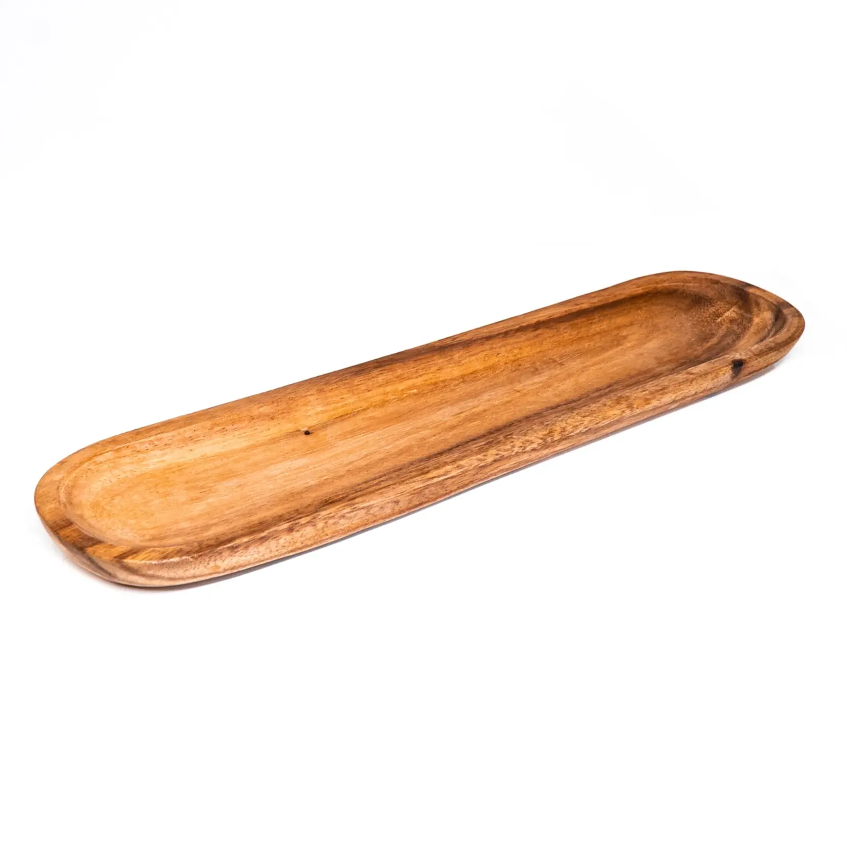 Long Oval Acacia Wood Platter