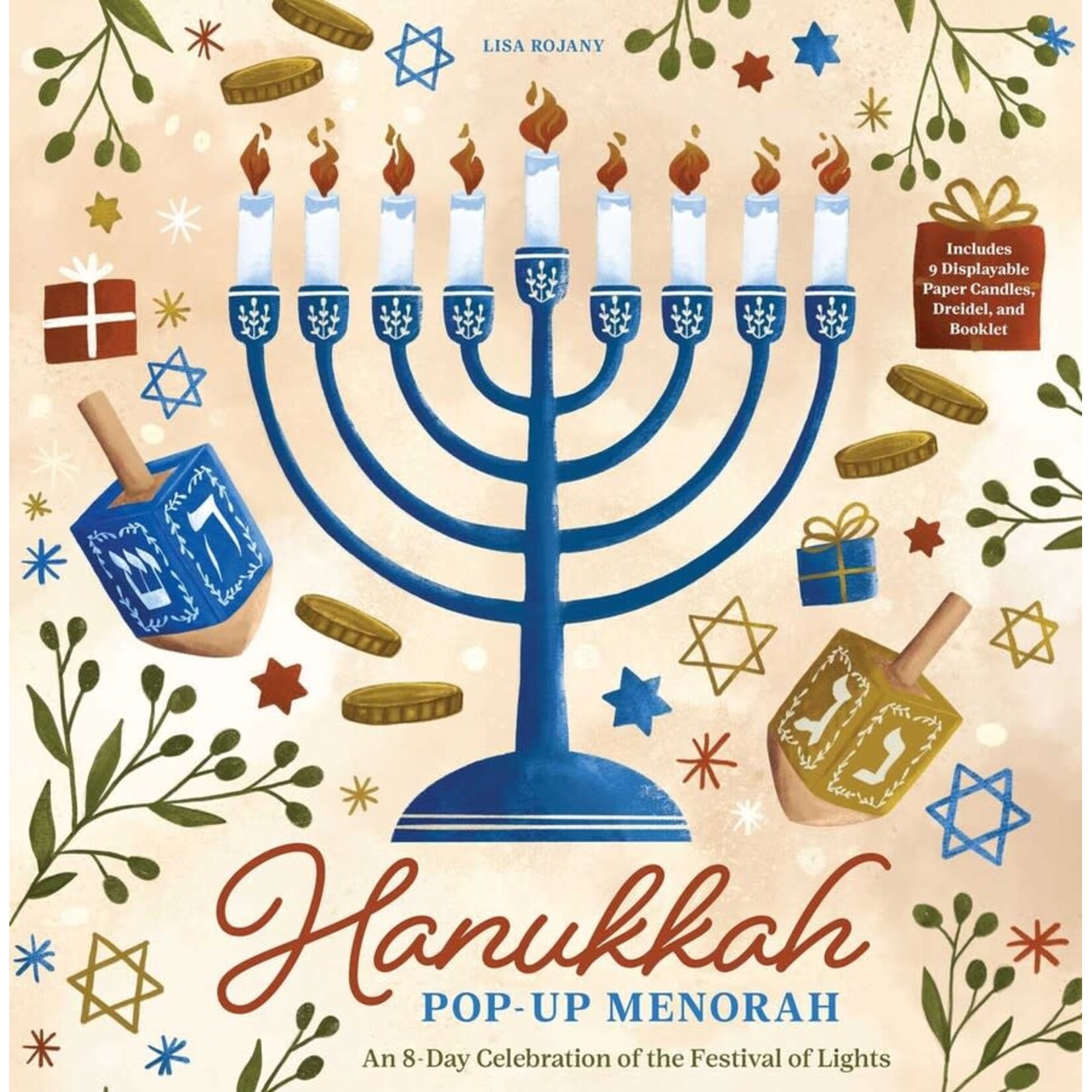 Hanukkah Pop-Up Menorah: An 8-Day Celebration of the Festival of Lights