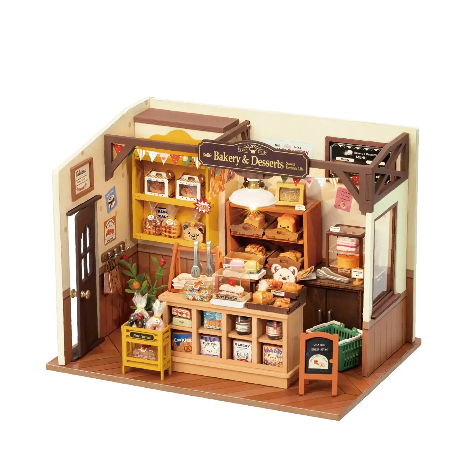 Hands Craft DIY Miniature House Kit: Becka's Baking House