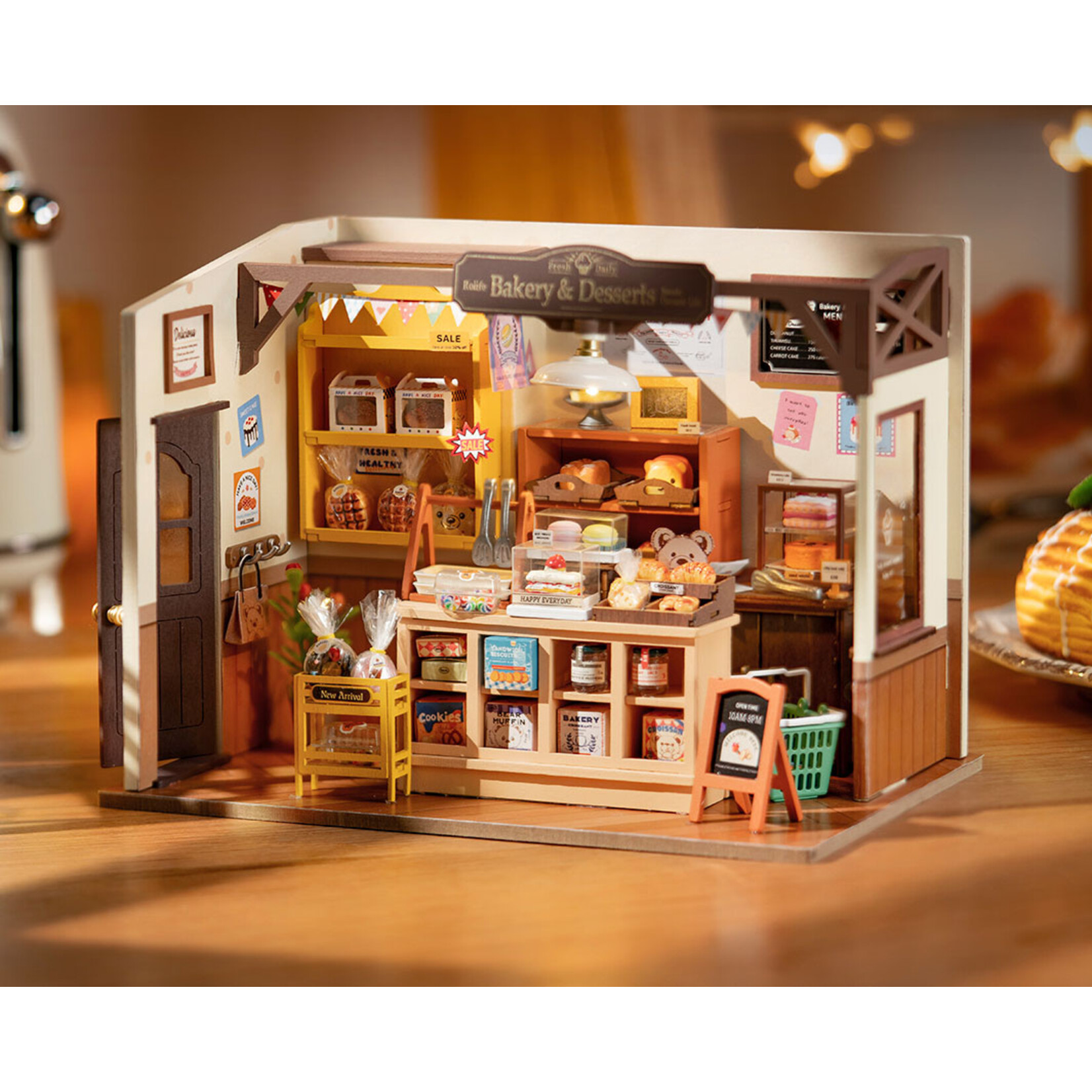Hands Craft DIY Miniature House Kit: Becka's Baking House