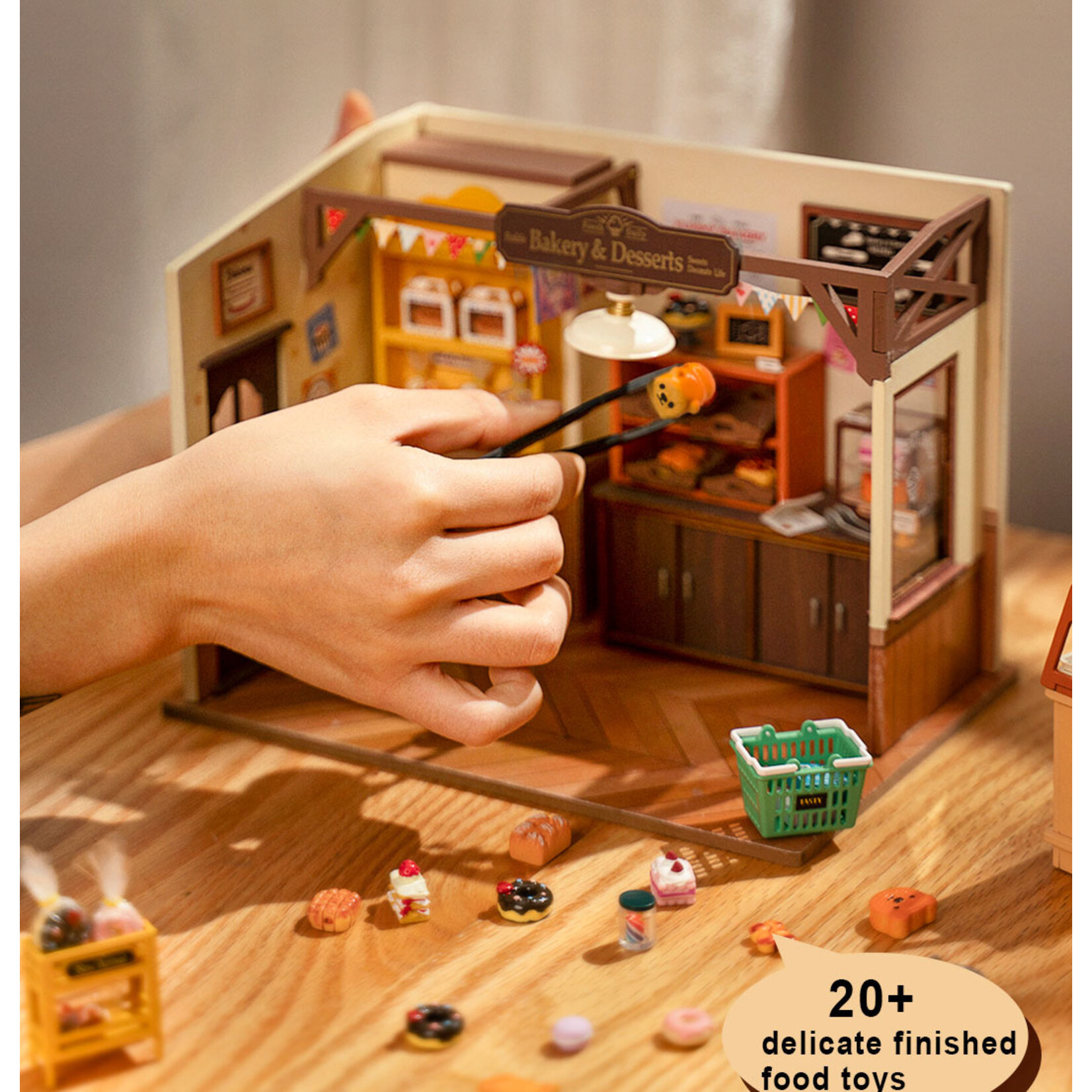 Hands Craft DIY Miniature House Kit: Becka's Baking House