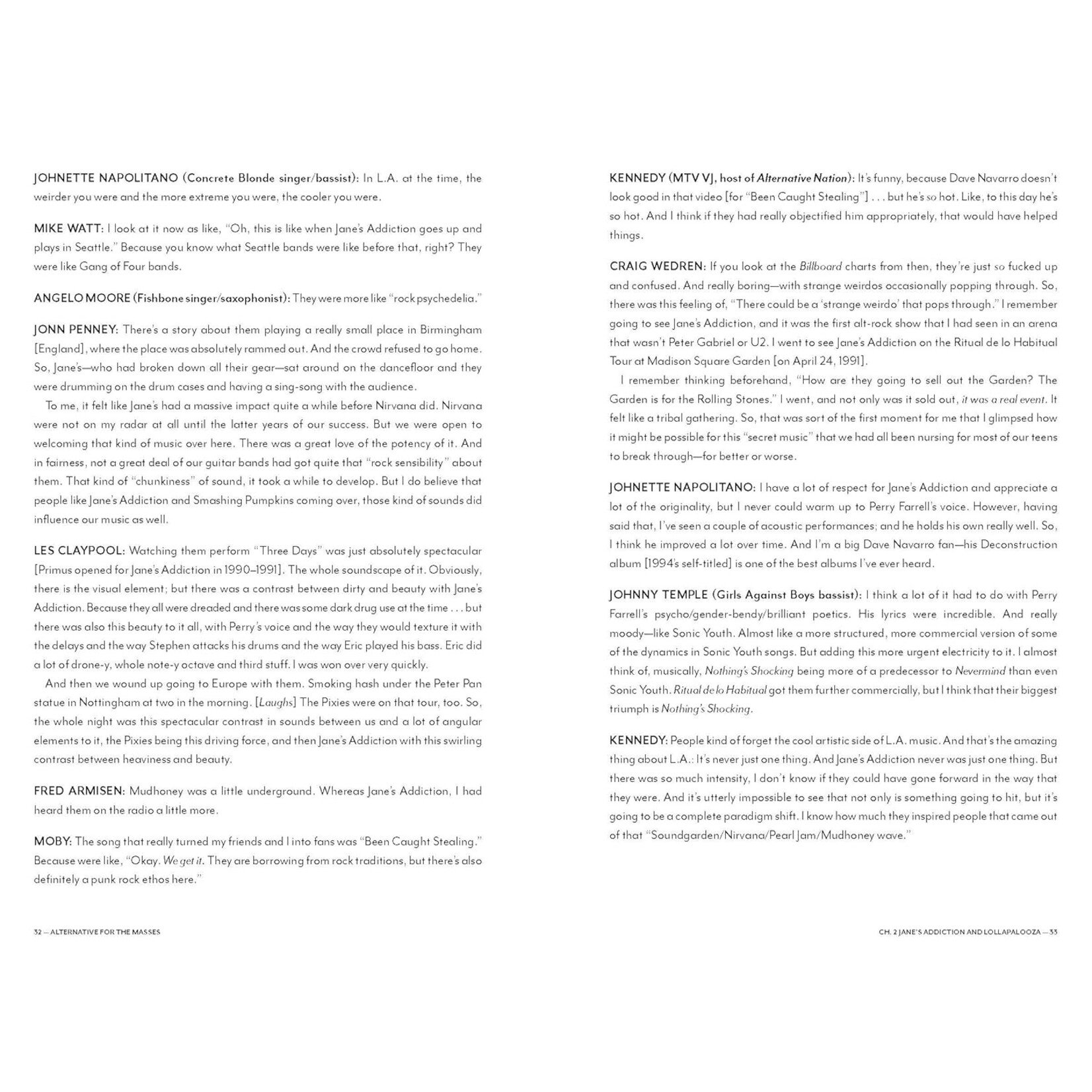 Motorbooks Alternative for the Masses: The '90s Alt-Rock Revolution—An Oral History