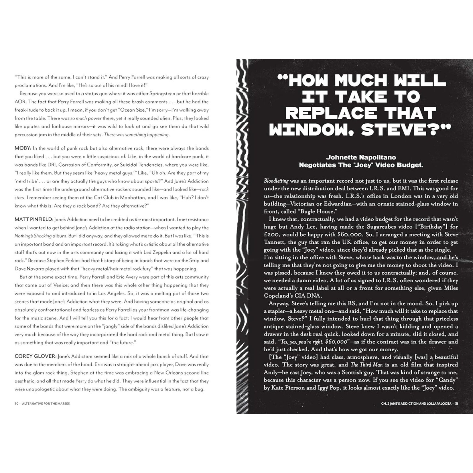 Motorbooks Alternative for the Masses: The '90s Alt-Rock Revolution—An Oral History