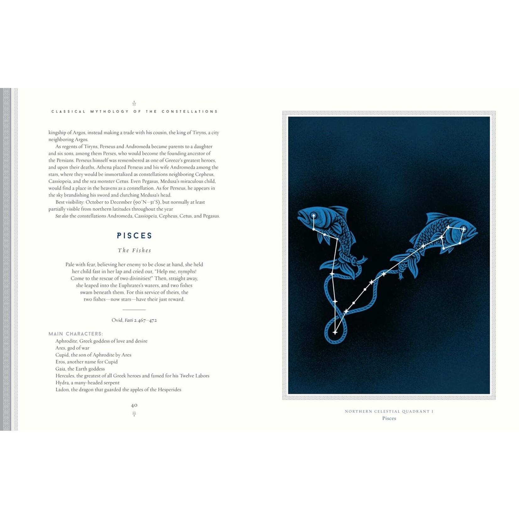 Classical Mythology of the Constellations: Timeless Tales of the Starry Night Sky