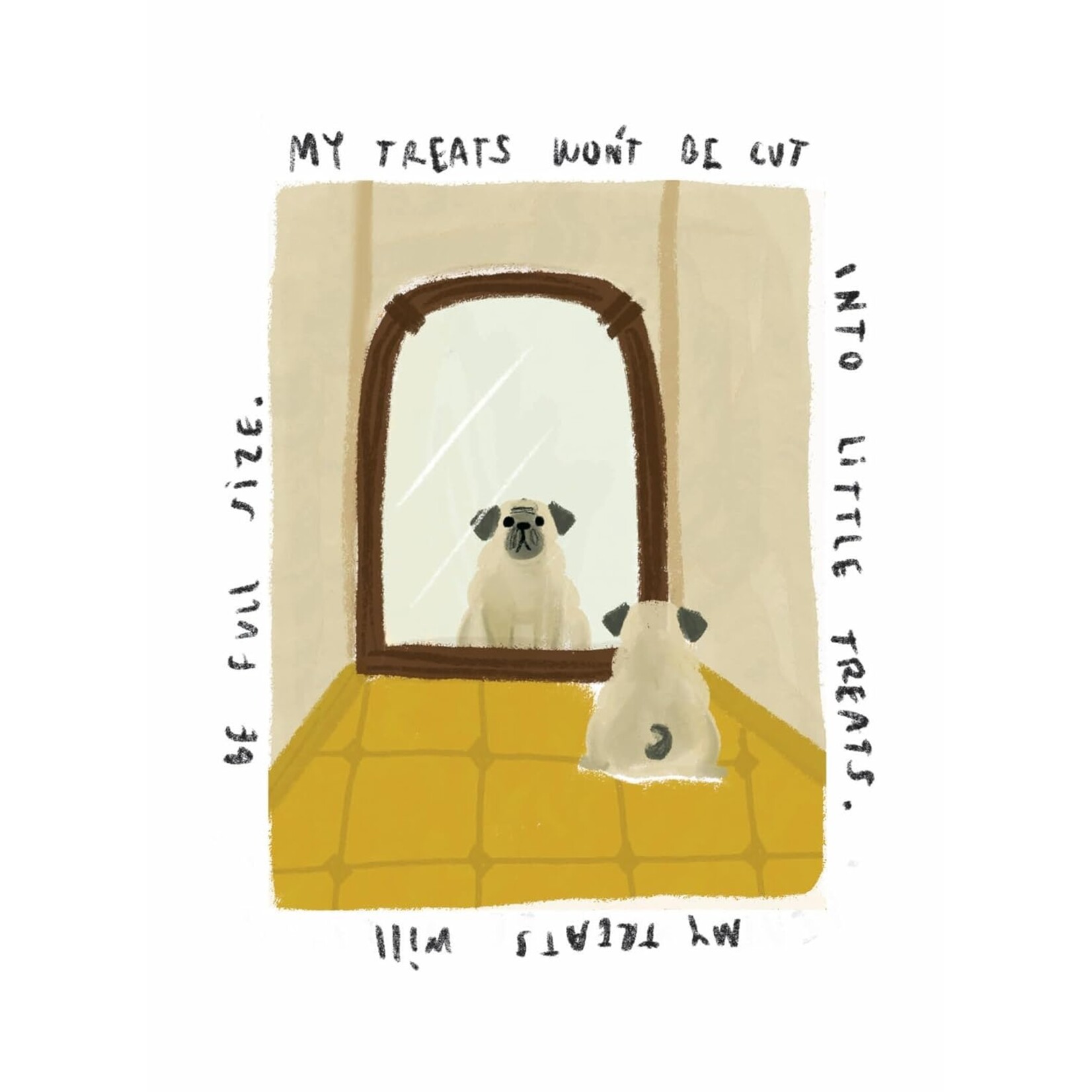 Dog Affirmations: An Illustrated Journey Through Your Dog's Thoughts