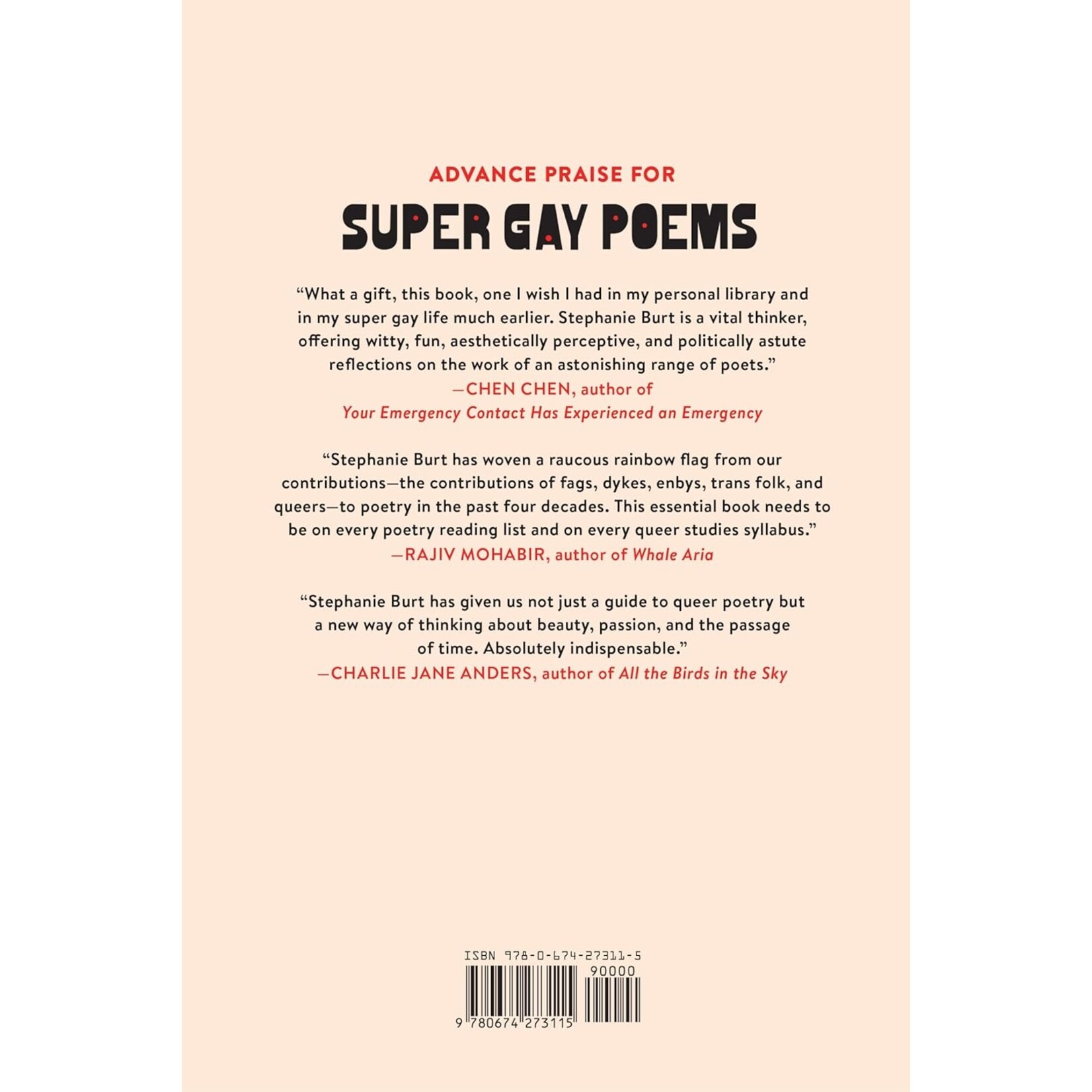 Super Gay Poems: LGBTQIA+ Poetry After Stonewall