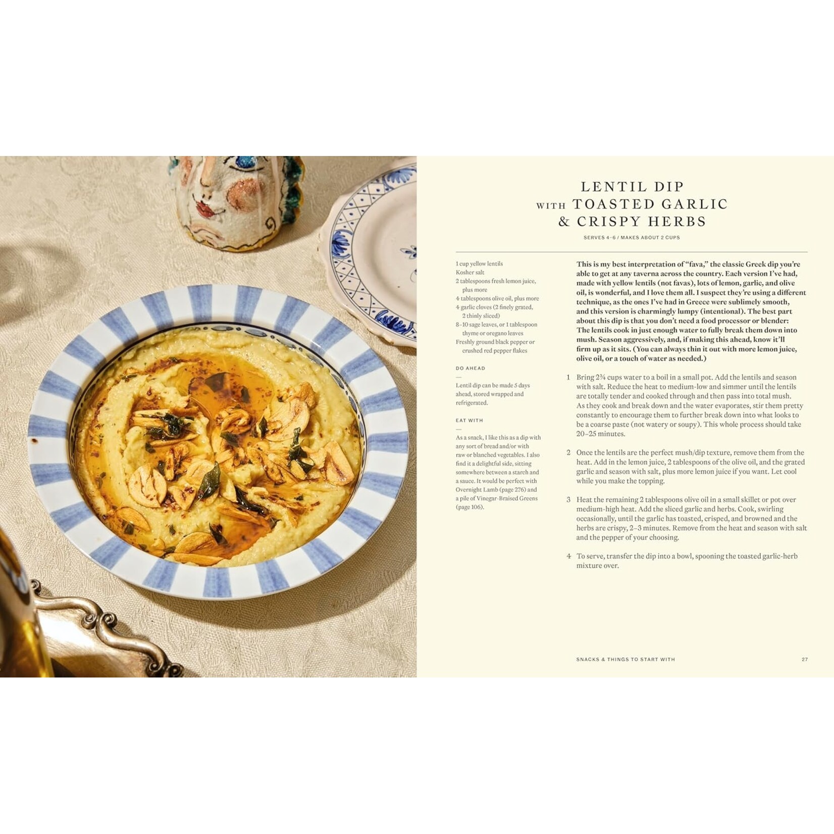 Something From Nothing: A Cookbook