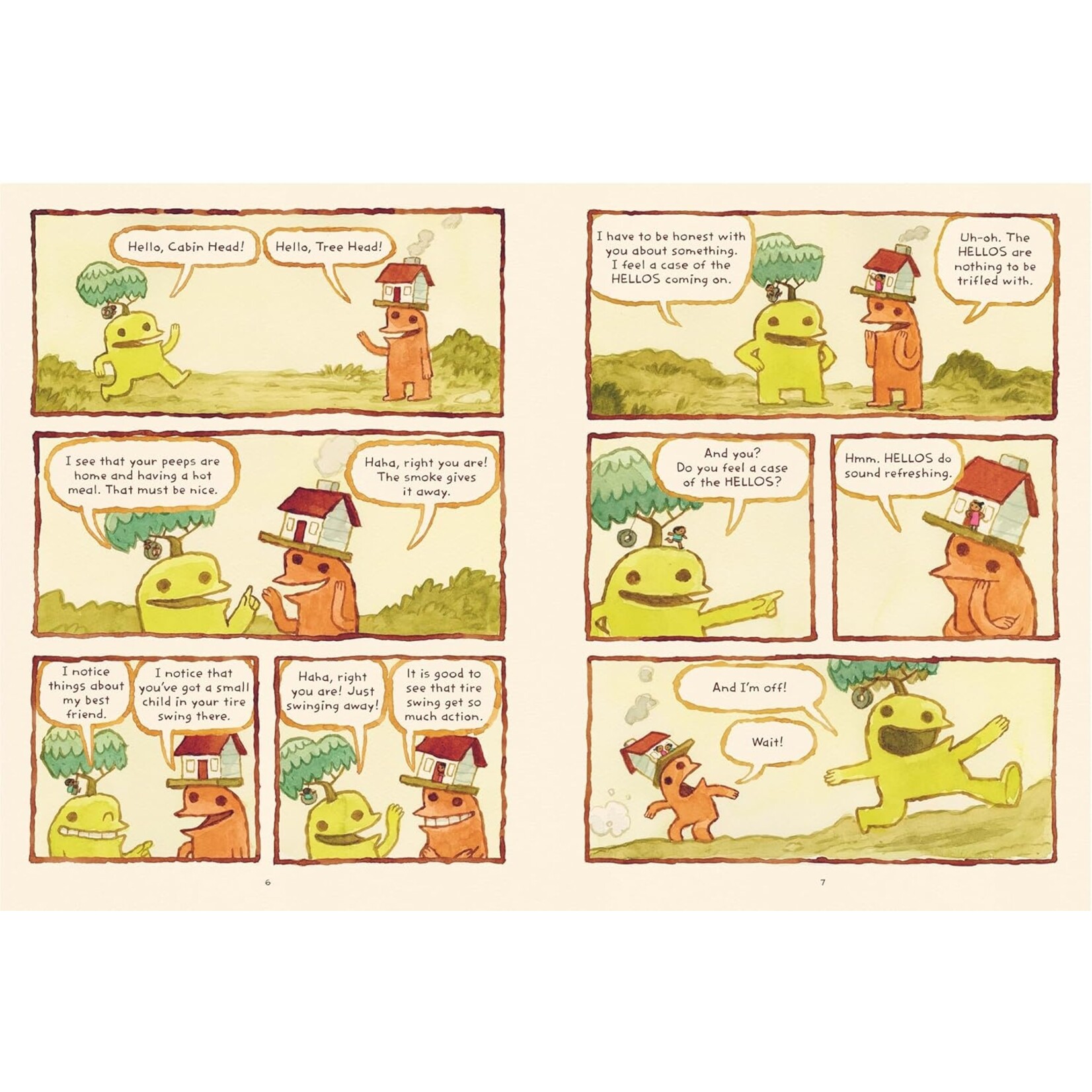 Cabin Head and Tree Head