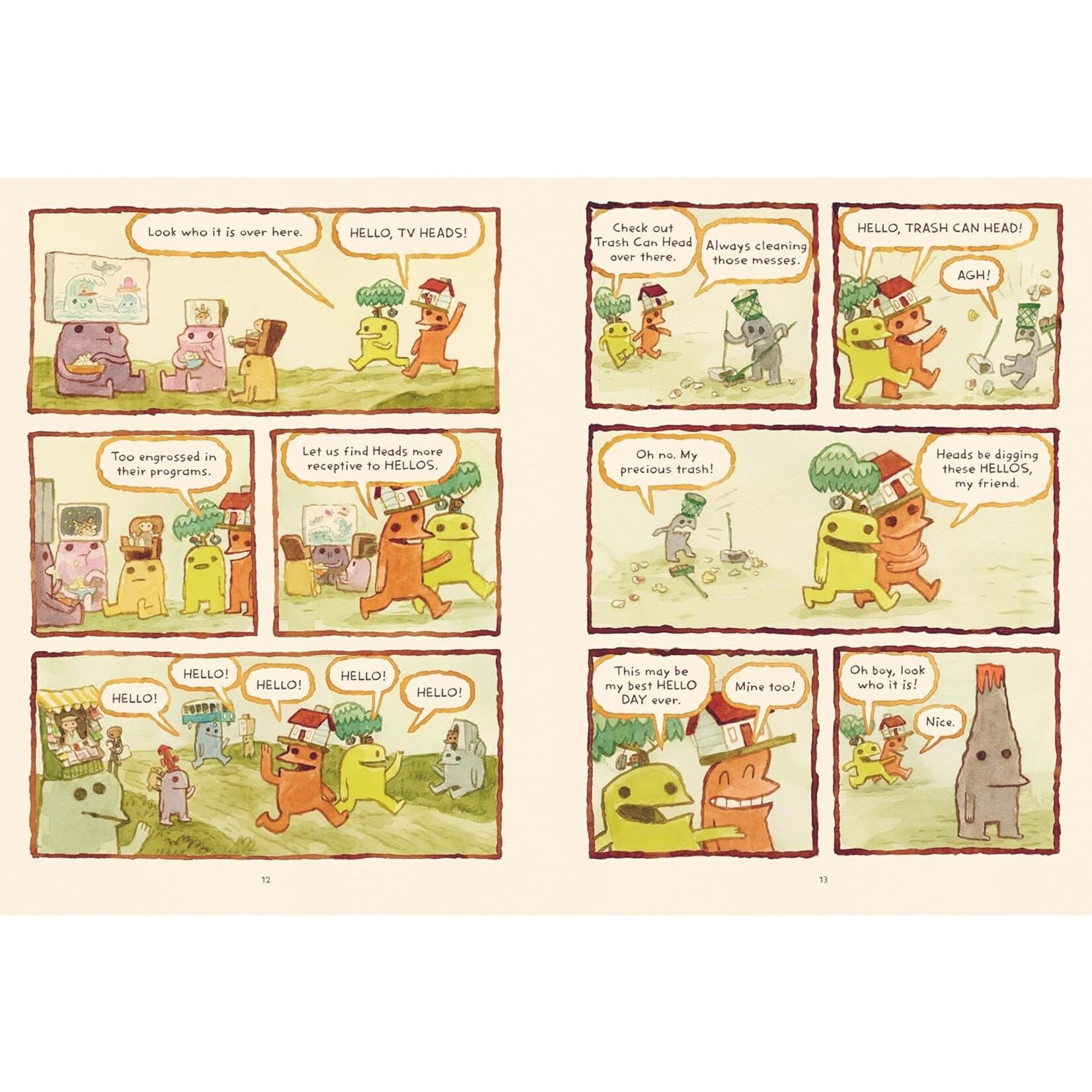 Cabin Head and Tree Head