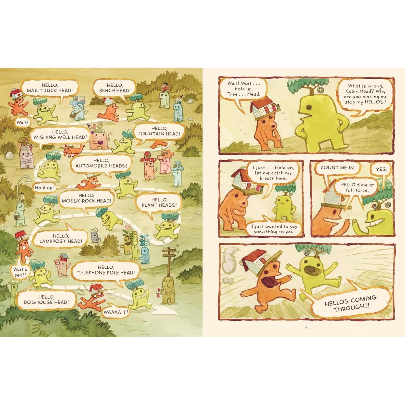 Cabin Head and Tree Head