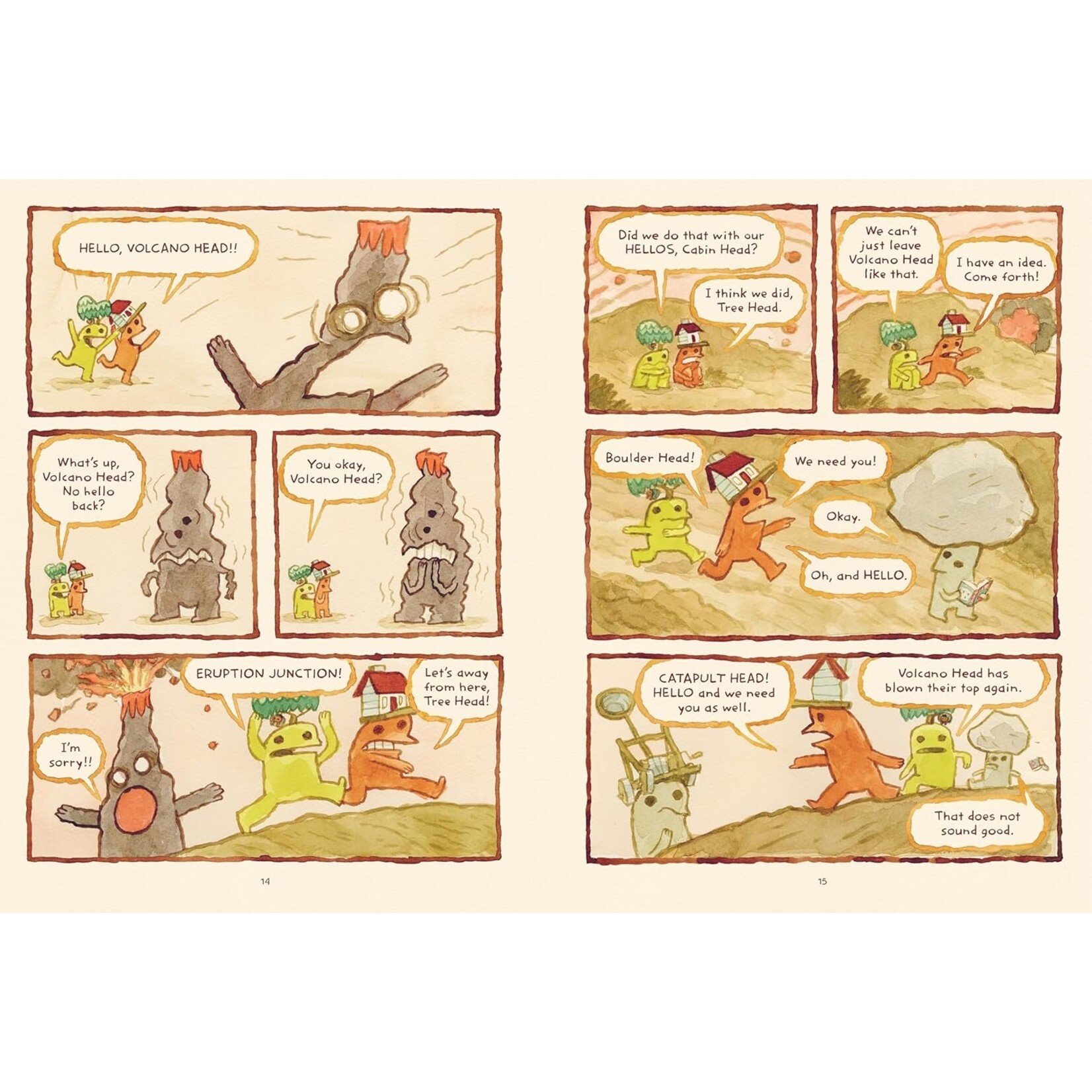 Cabin Head and Tree Head