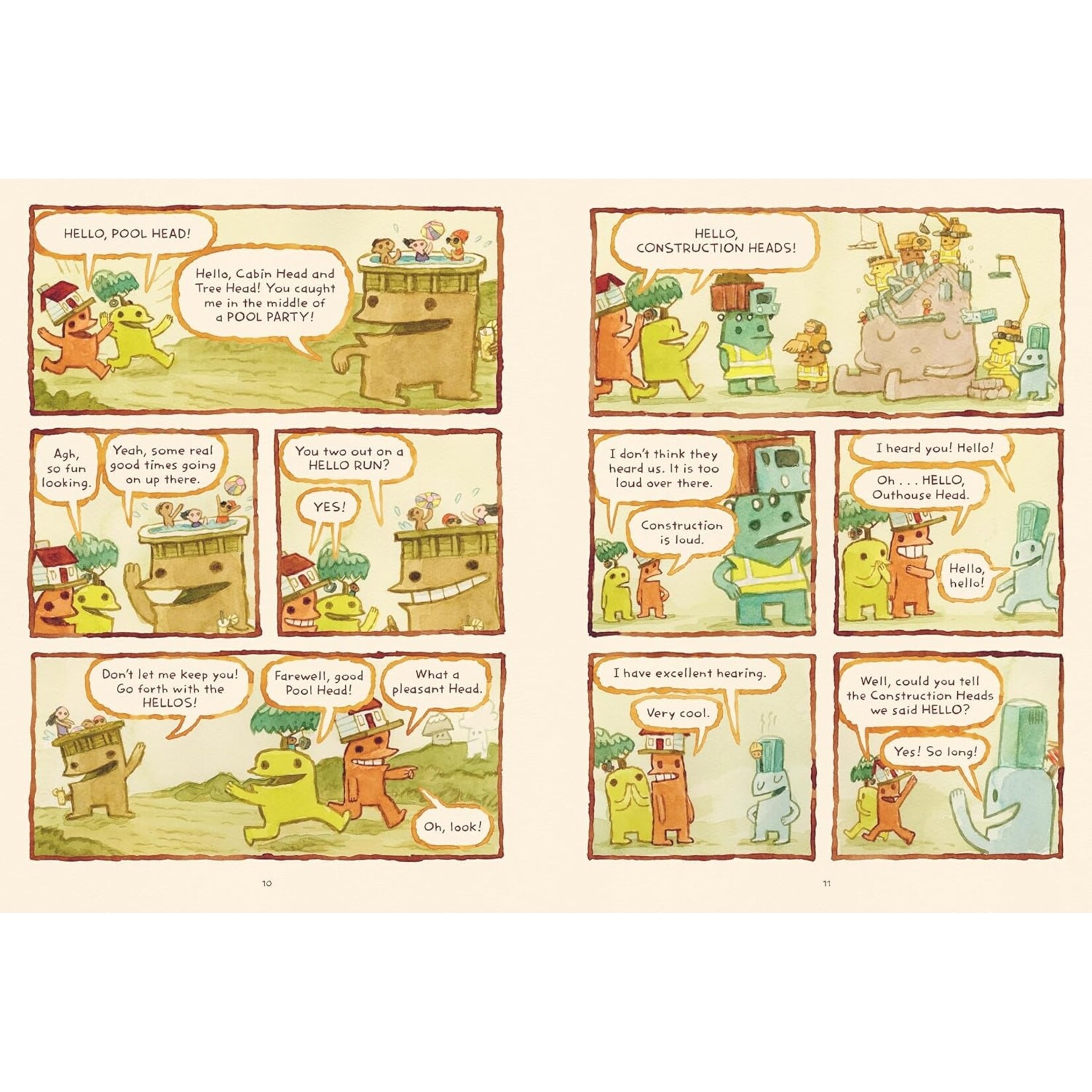 Cabin Head and Tree Head