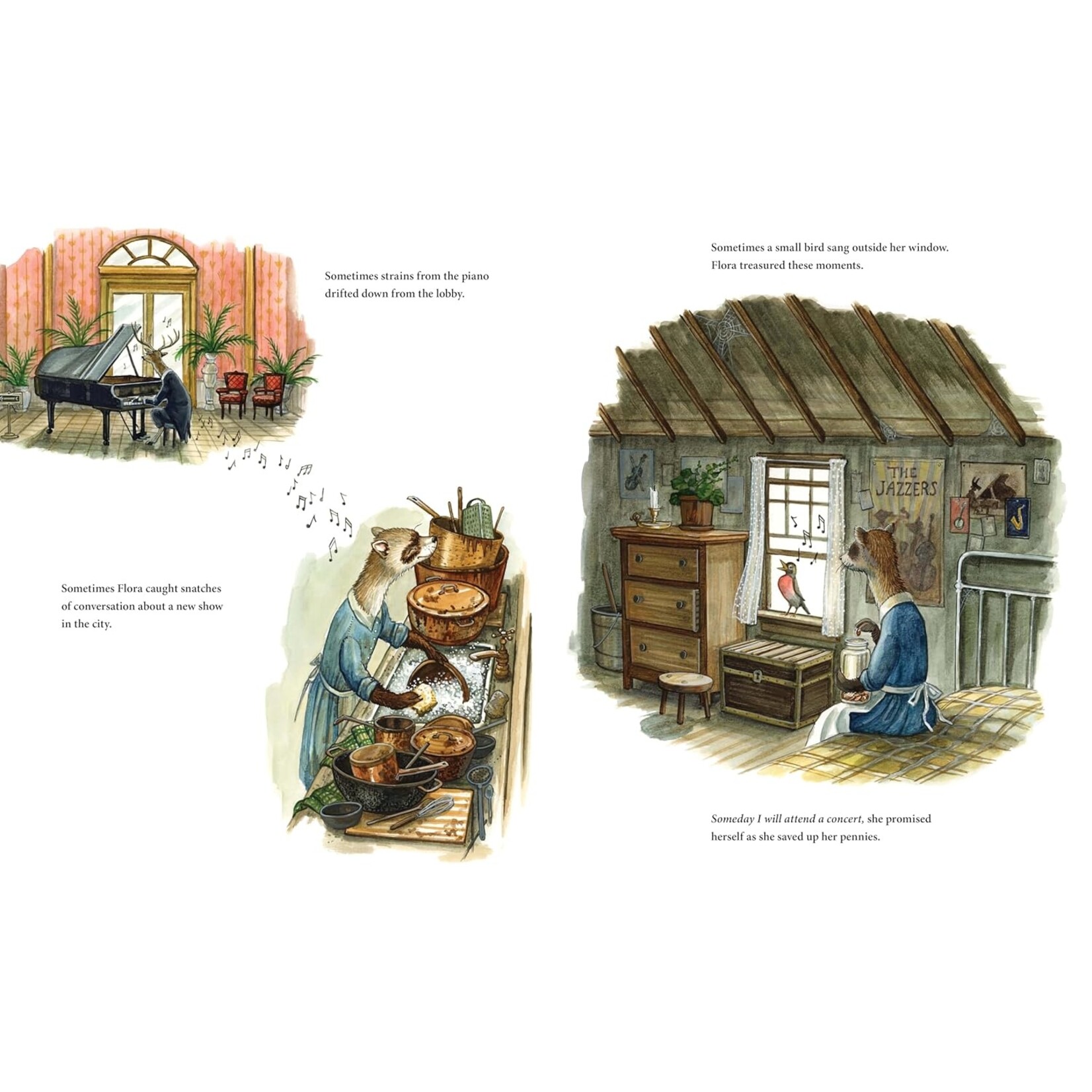 Waxwing Books Flora and the Jazzers