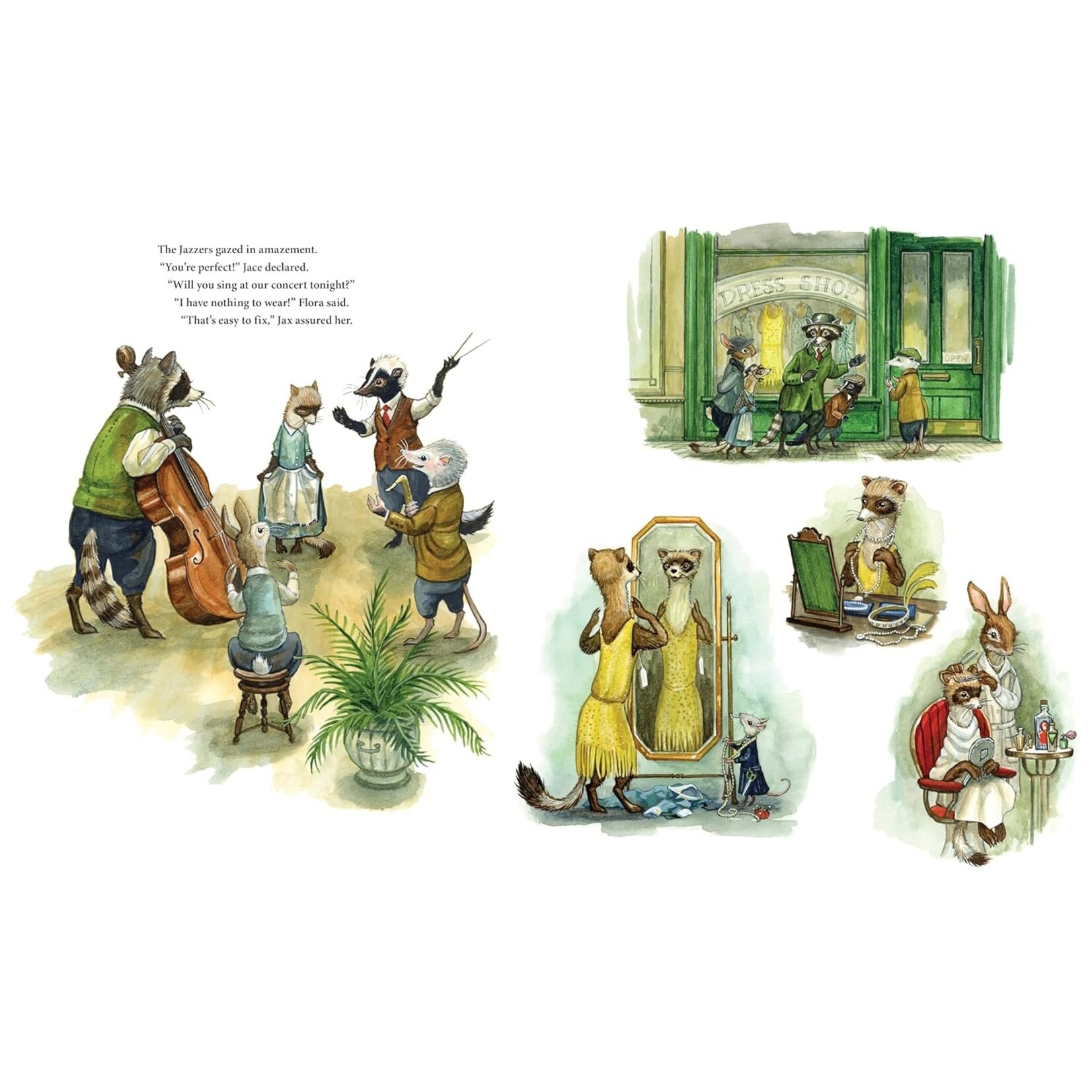 Waxwing Books Flora and the Jazzers