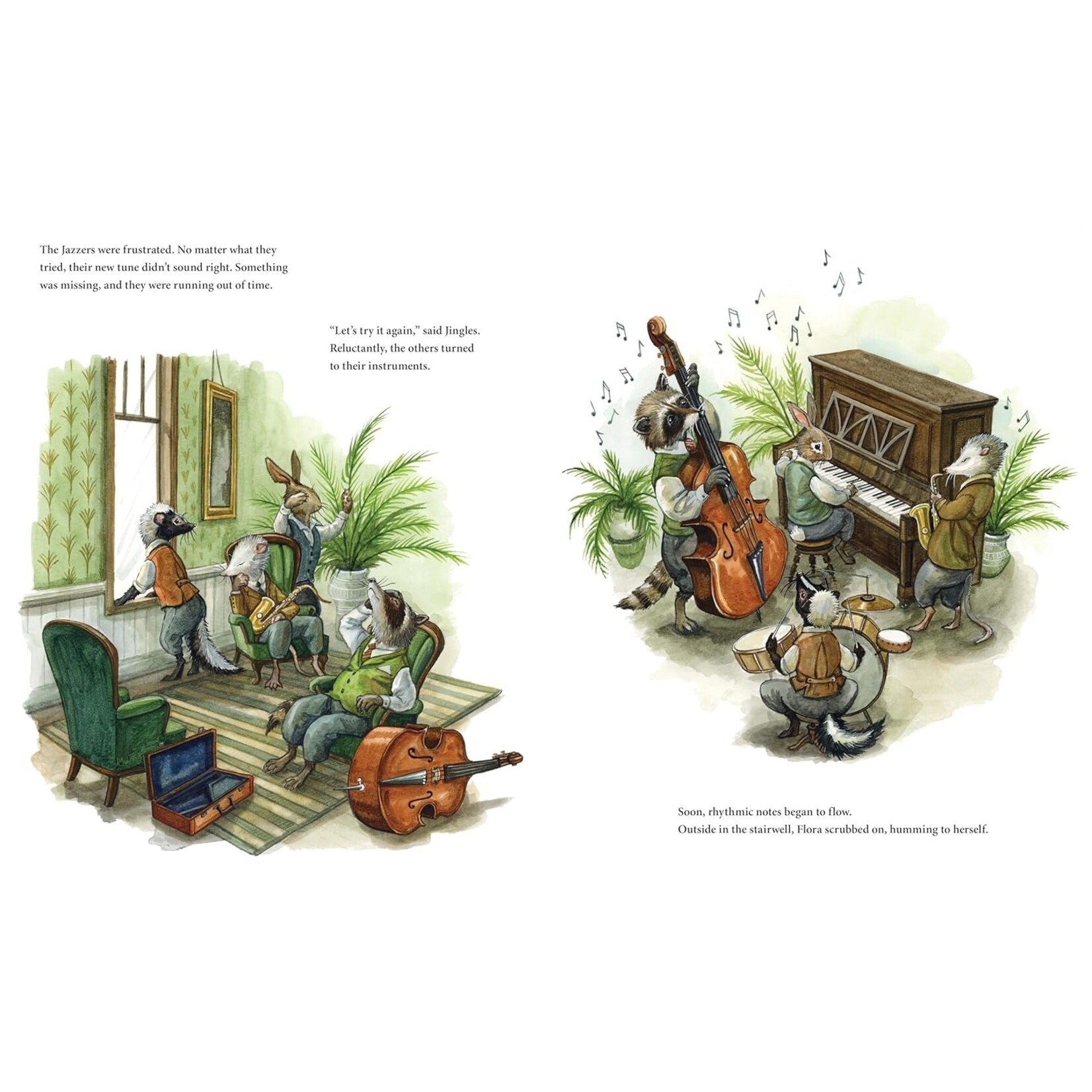 Waxwing Books Flora and the Jazzers