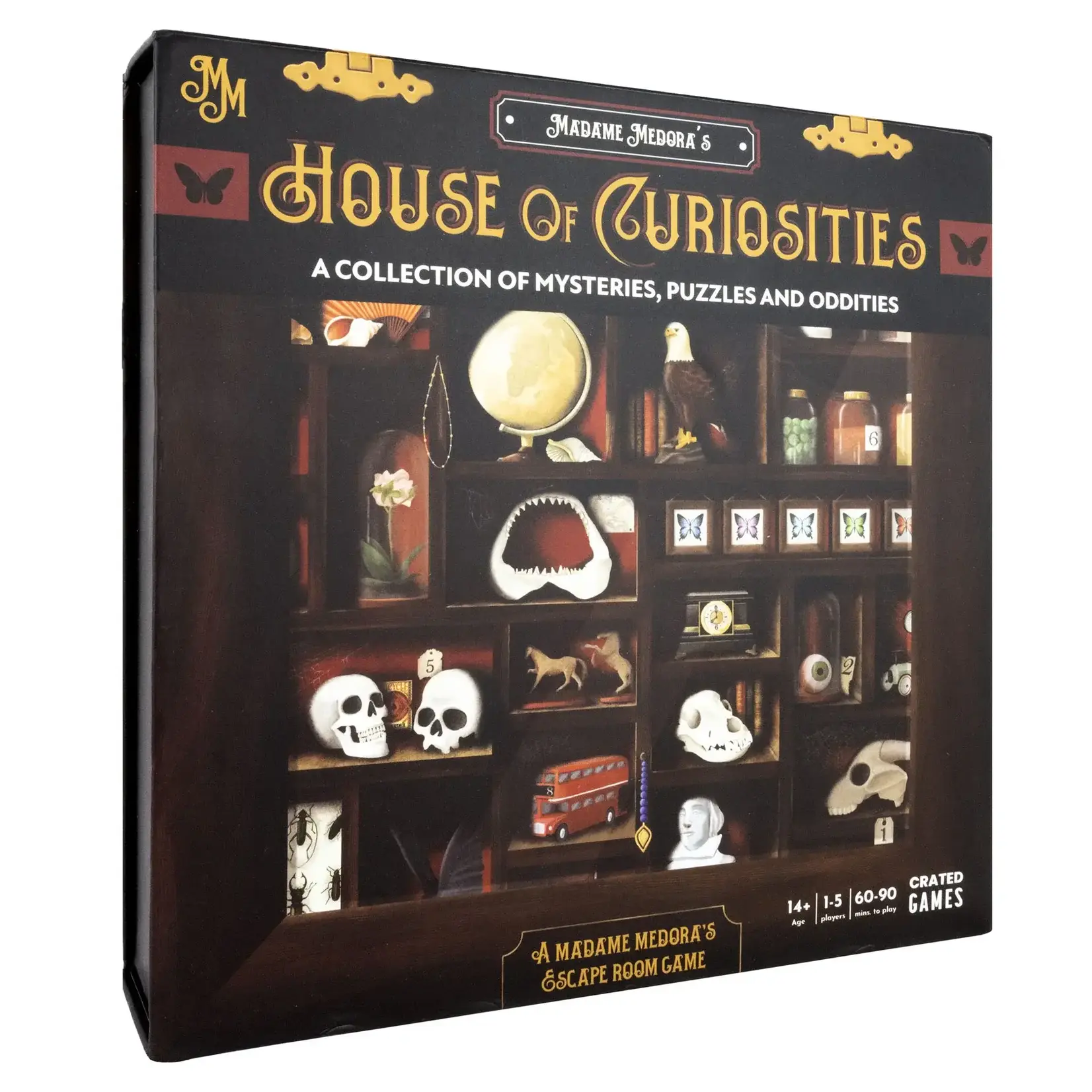 Madame Medora's House of Curiosities Escape-Room Board Game