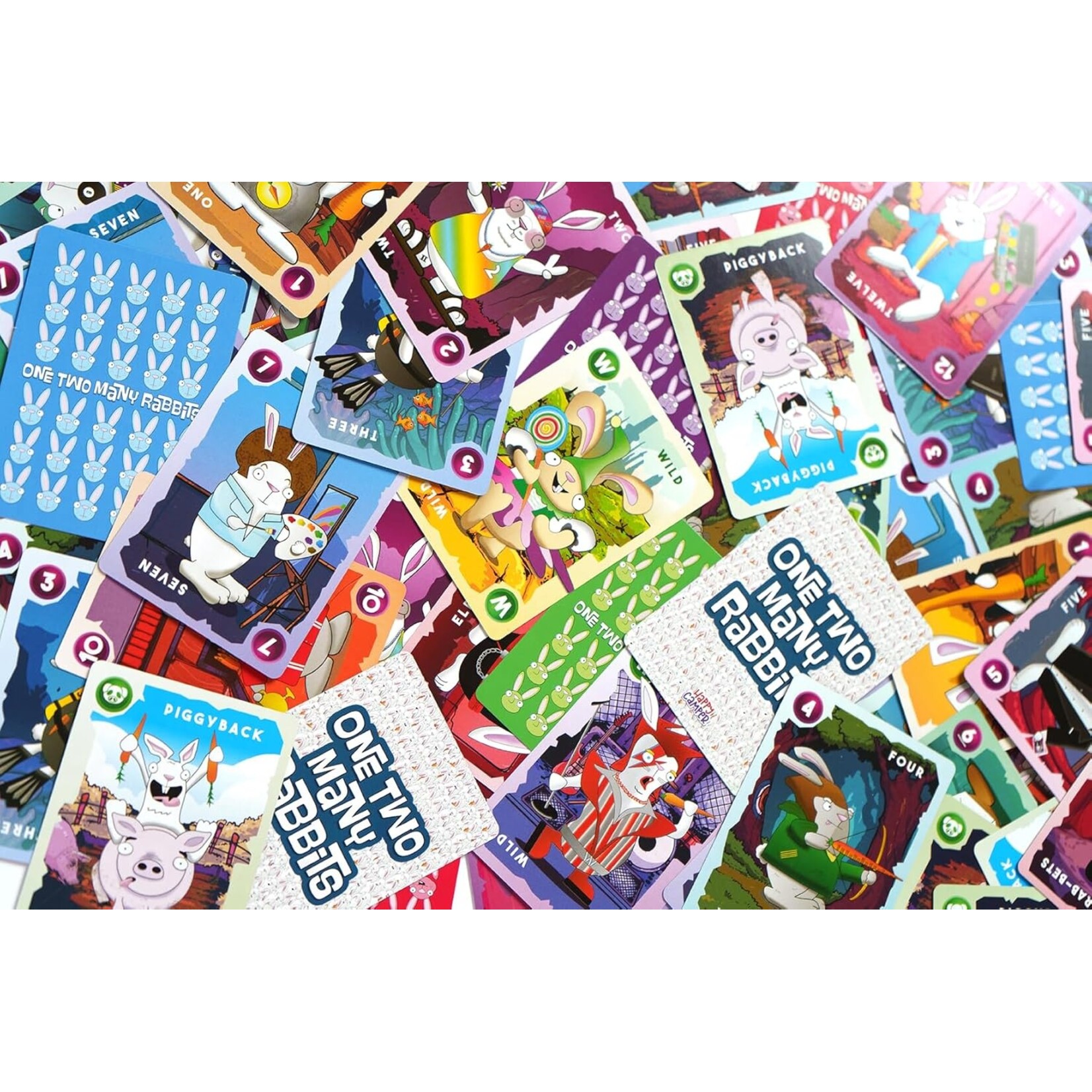 One Two Many Rabbits - Card Game 7+