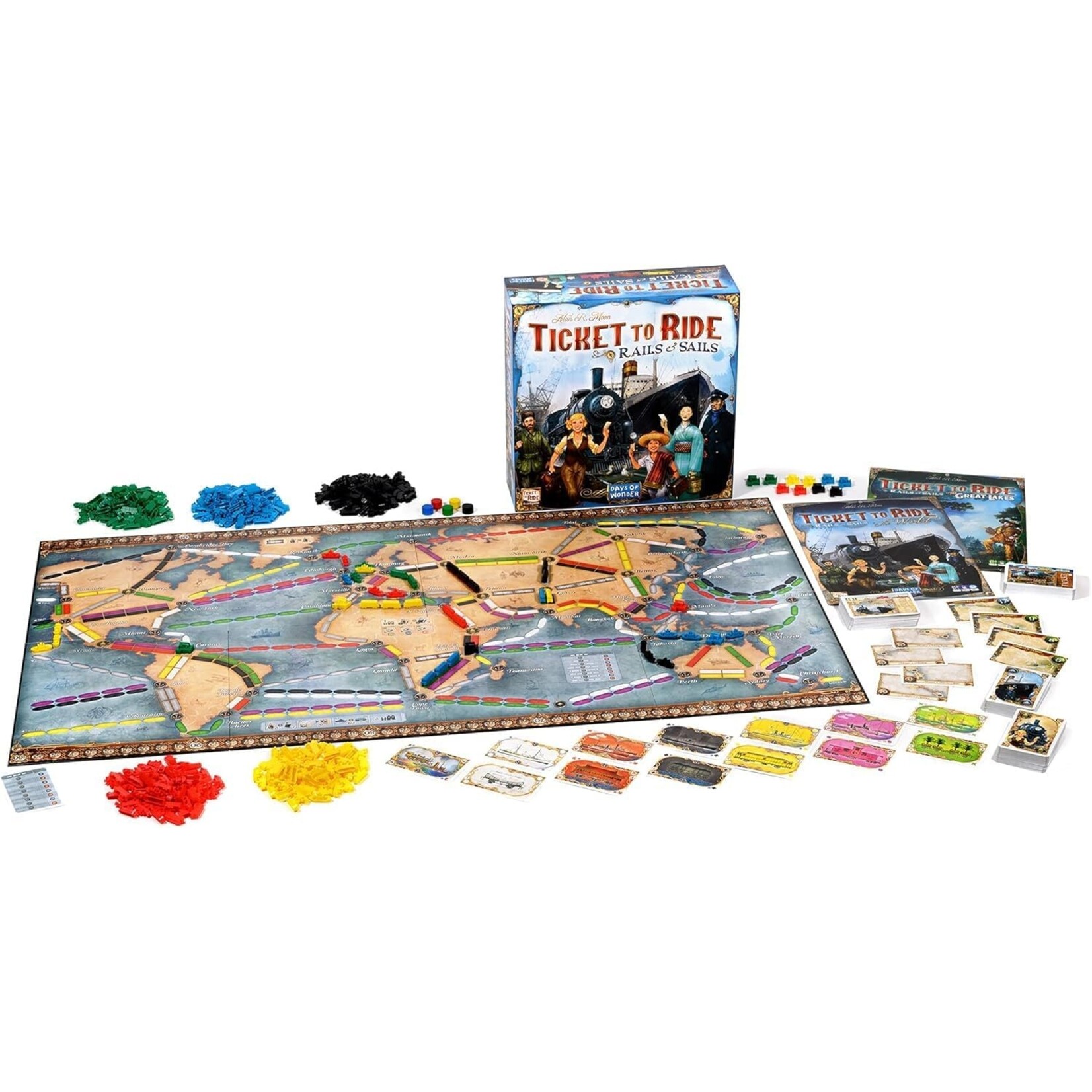 Ticket to Ride: Rails & Sails 10+