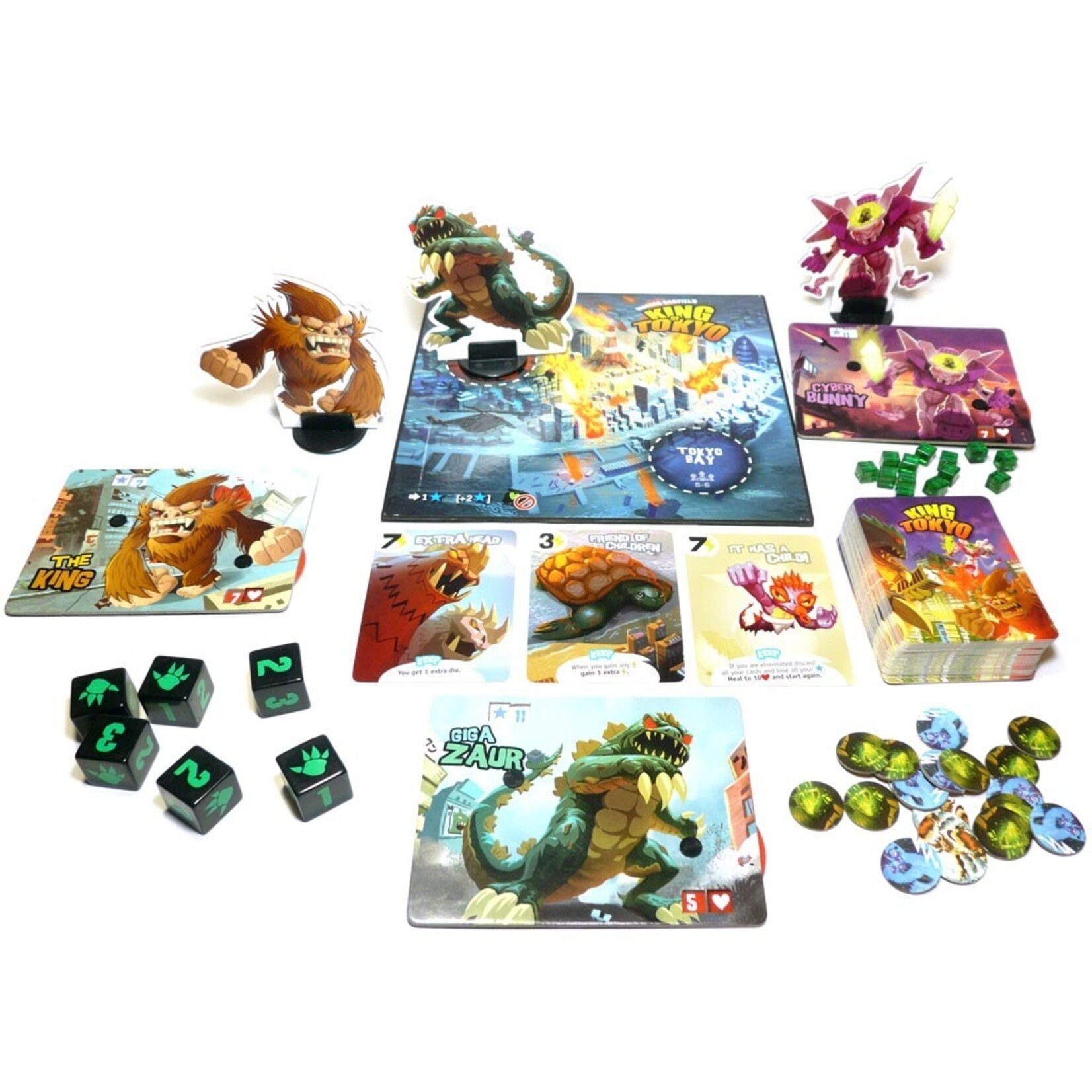 King of Tokyo By Iello : Monster Mayhem! 8+