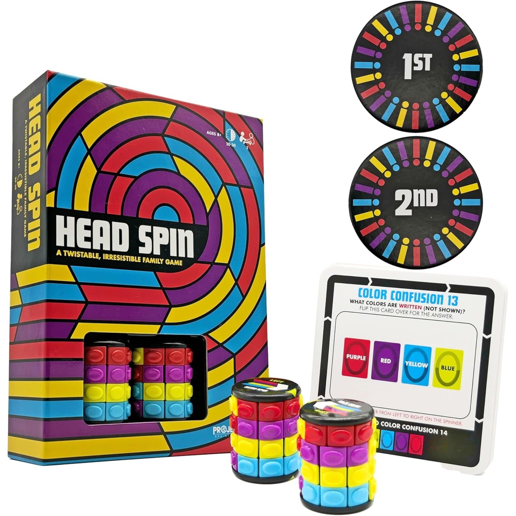 Head Spin Family Fidget Board Game 8+