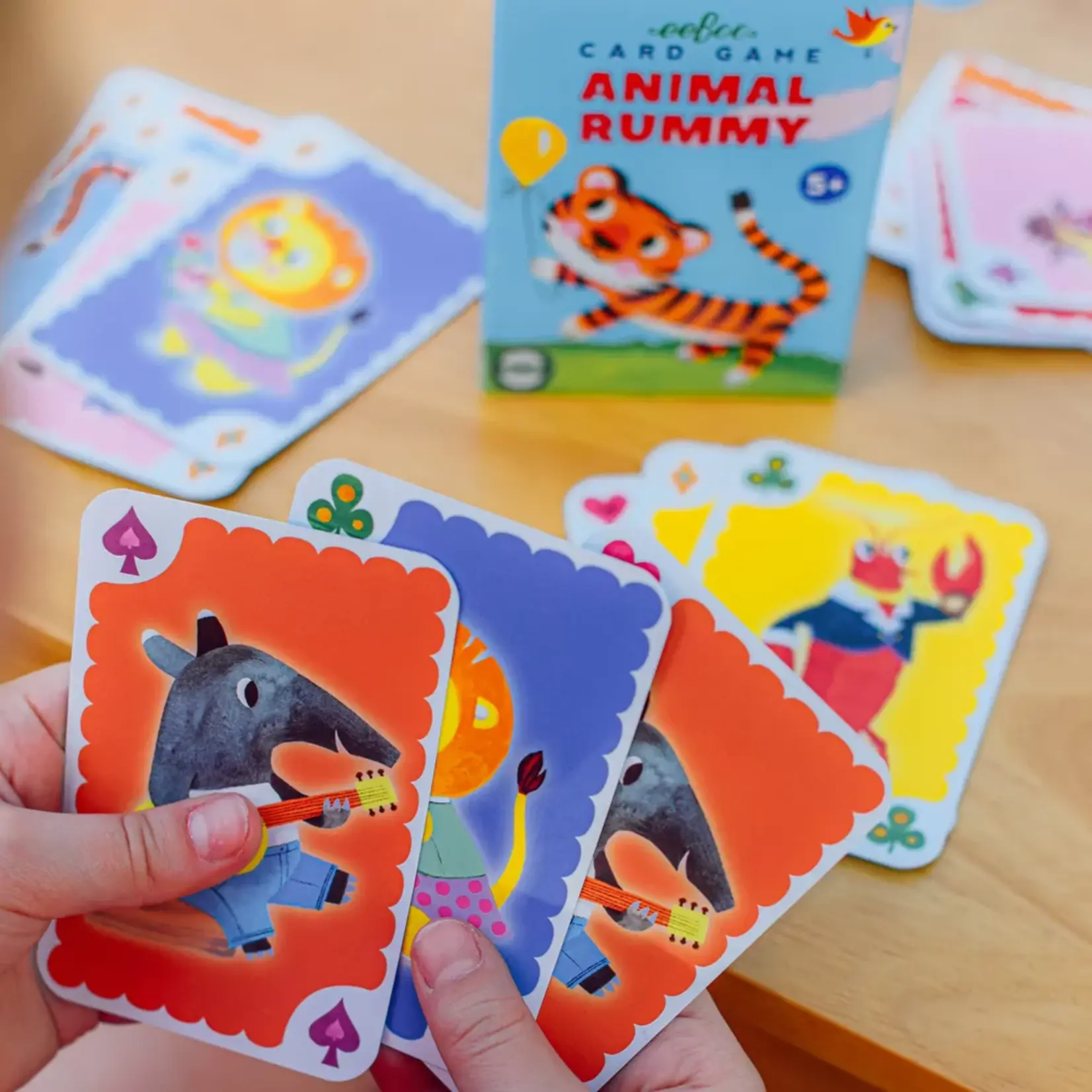 eeboo Animal Rummy Playing Cards