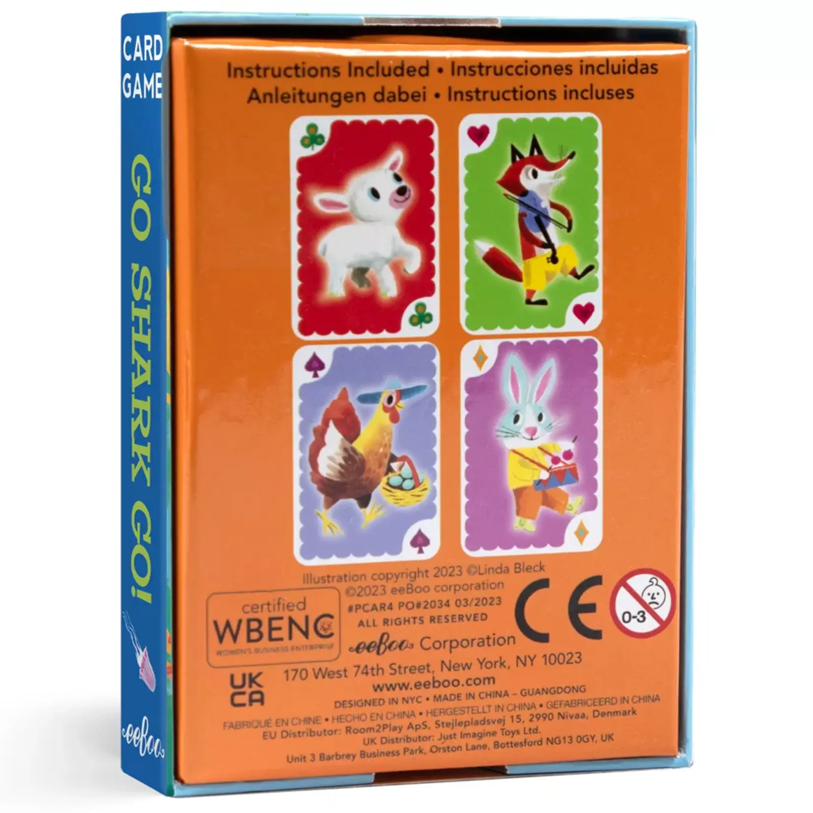 eeboo Animal Rummy Playing Cards