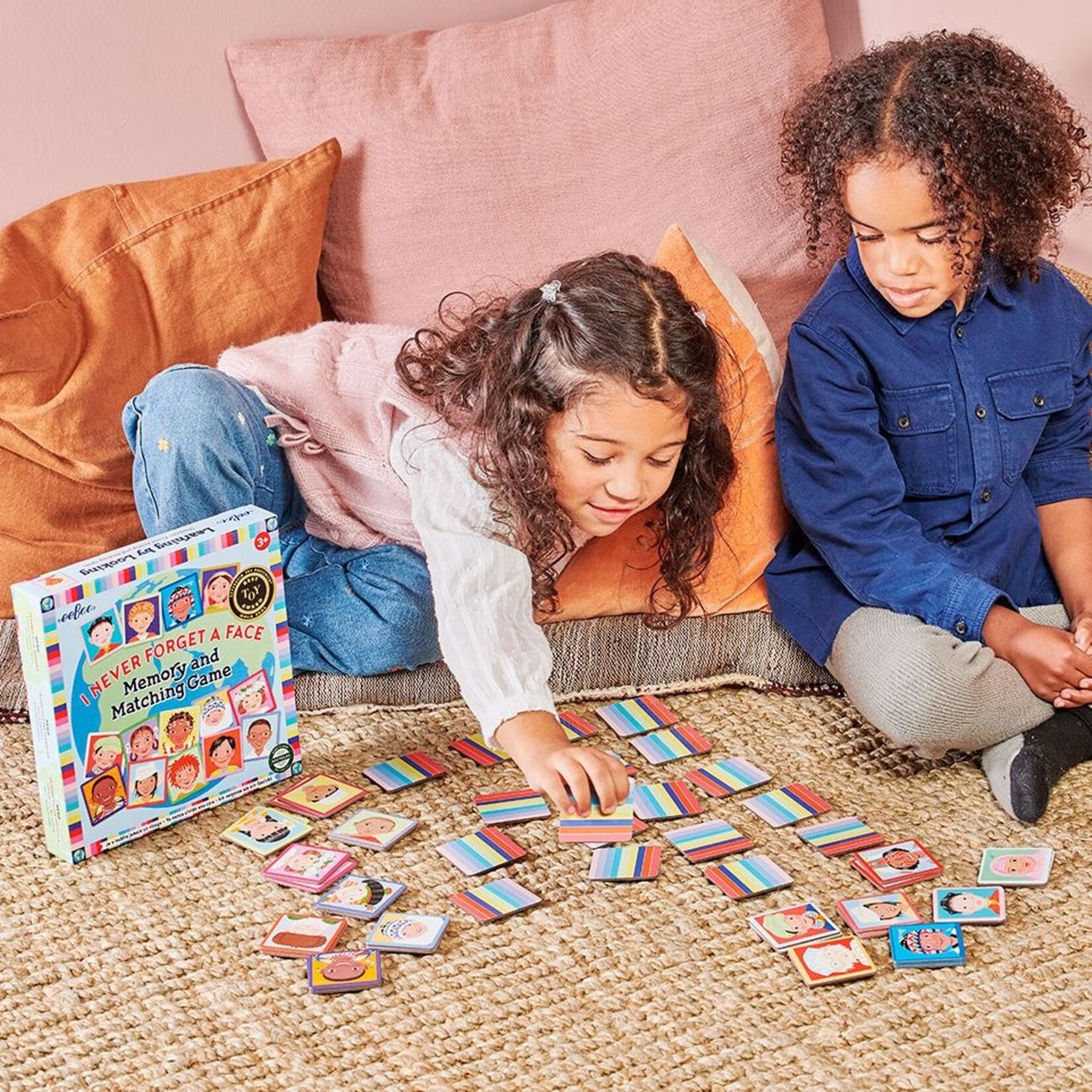 eeboo I Never Forget a Face Memory Game 3+