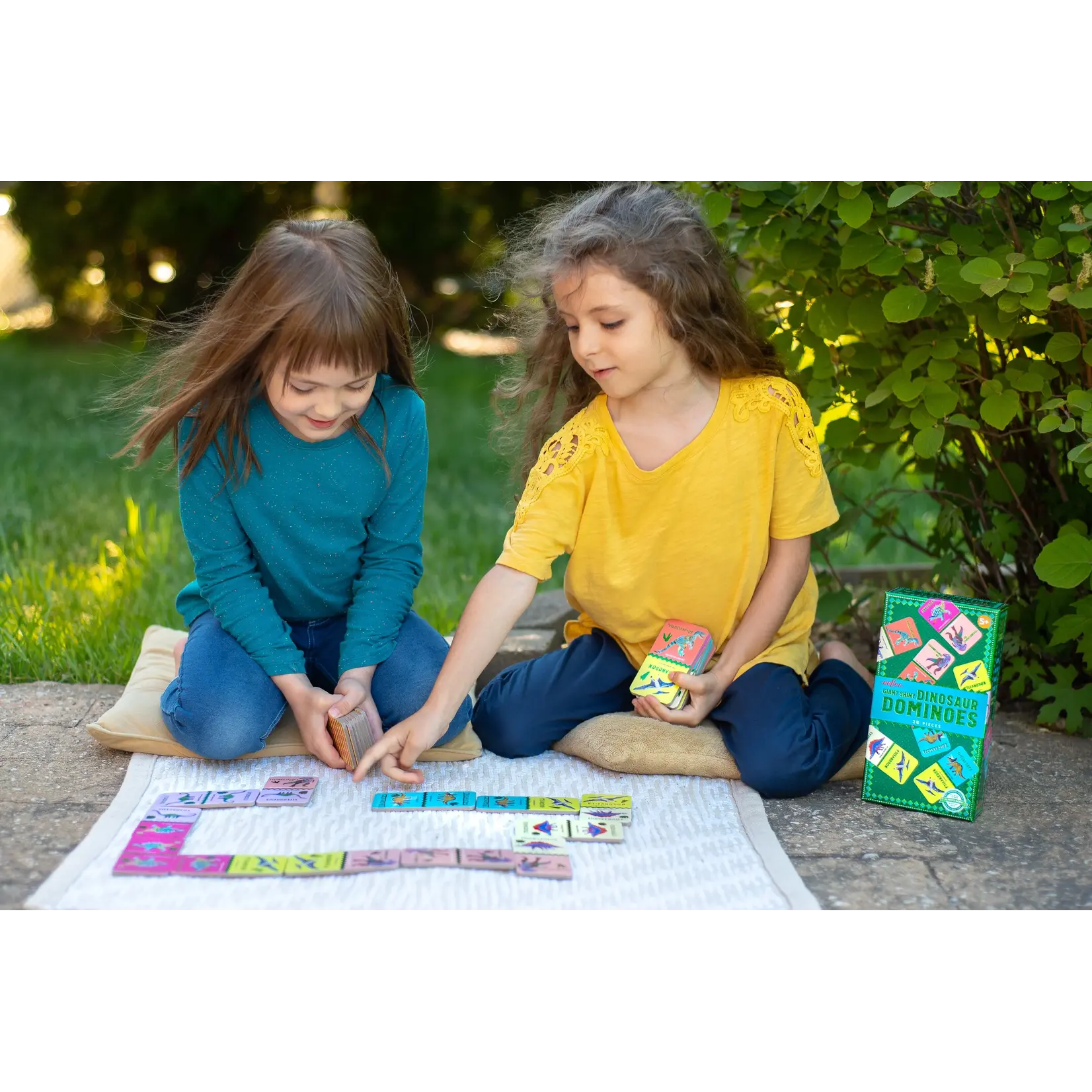 eeboo Shiny Dinosaur Dominoes