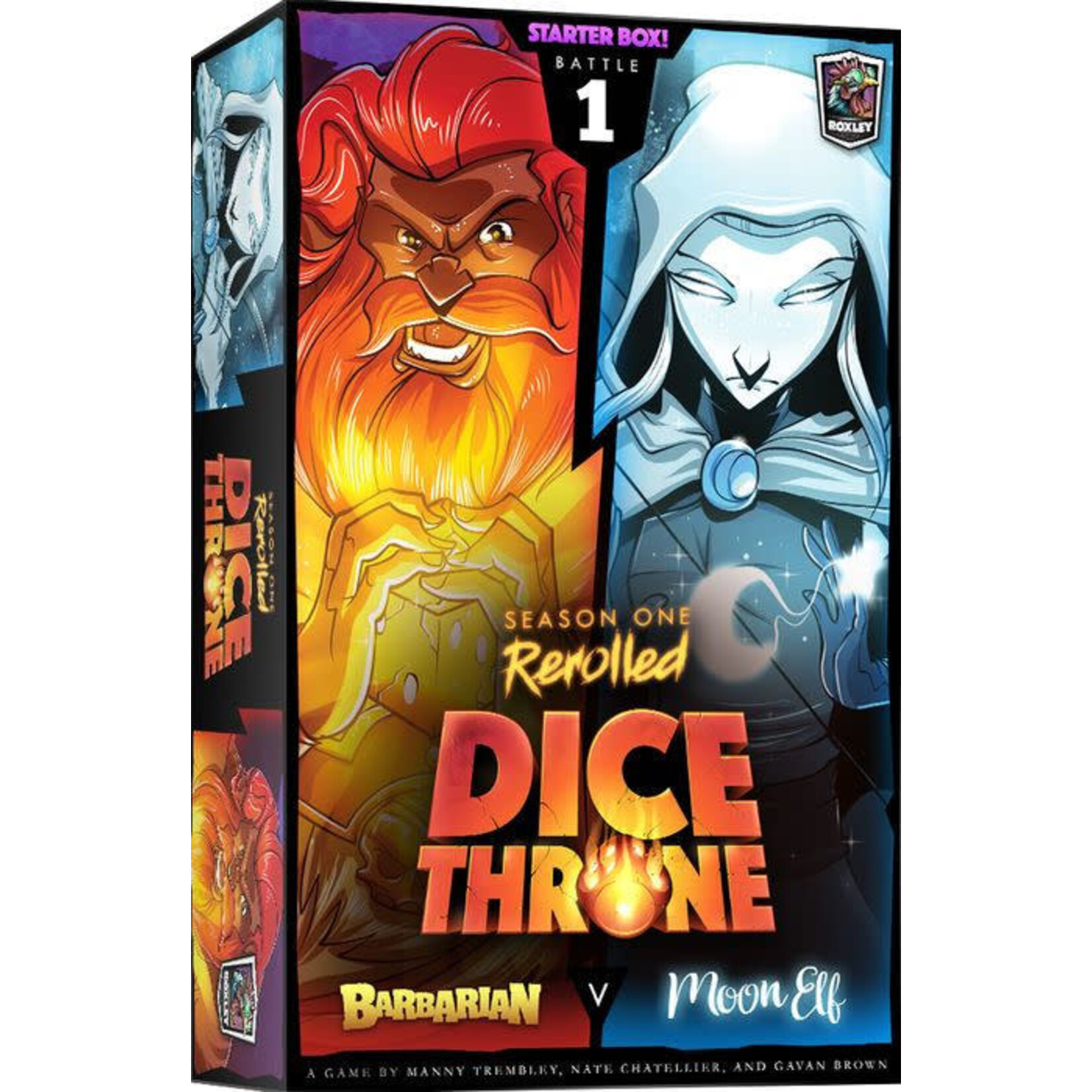 Dice Throne: Season One Box 1- Barbarian v. Moon Elf