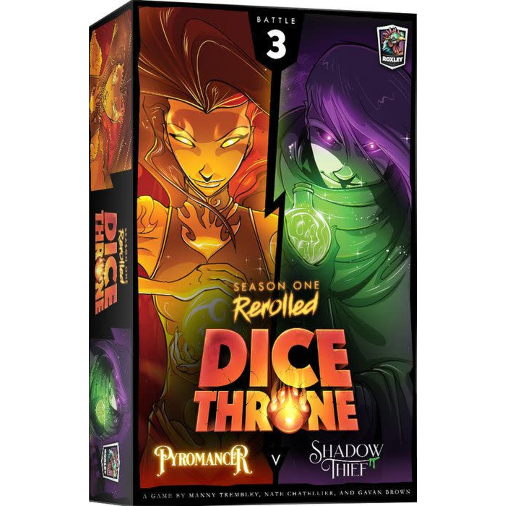 Dice Throne: Season One Box 3- Pyromancer v. Shadow Thief