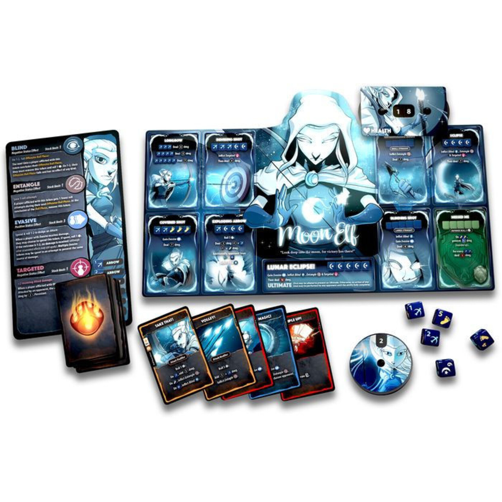 Dice Throne: Season One Box 1- Barbarian v. Moon Elf