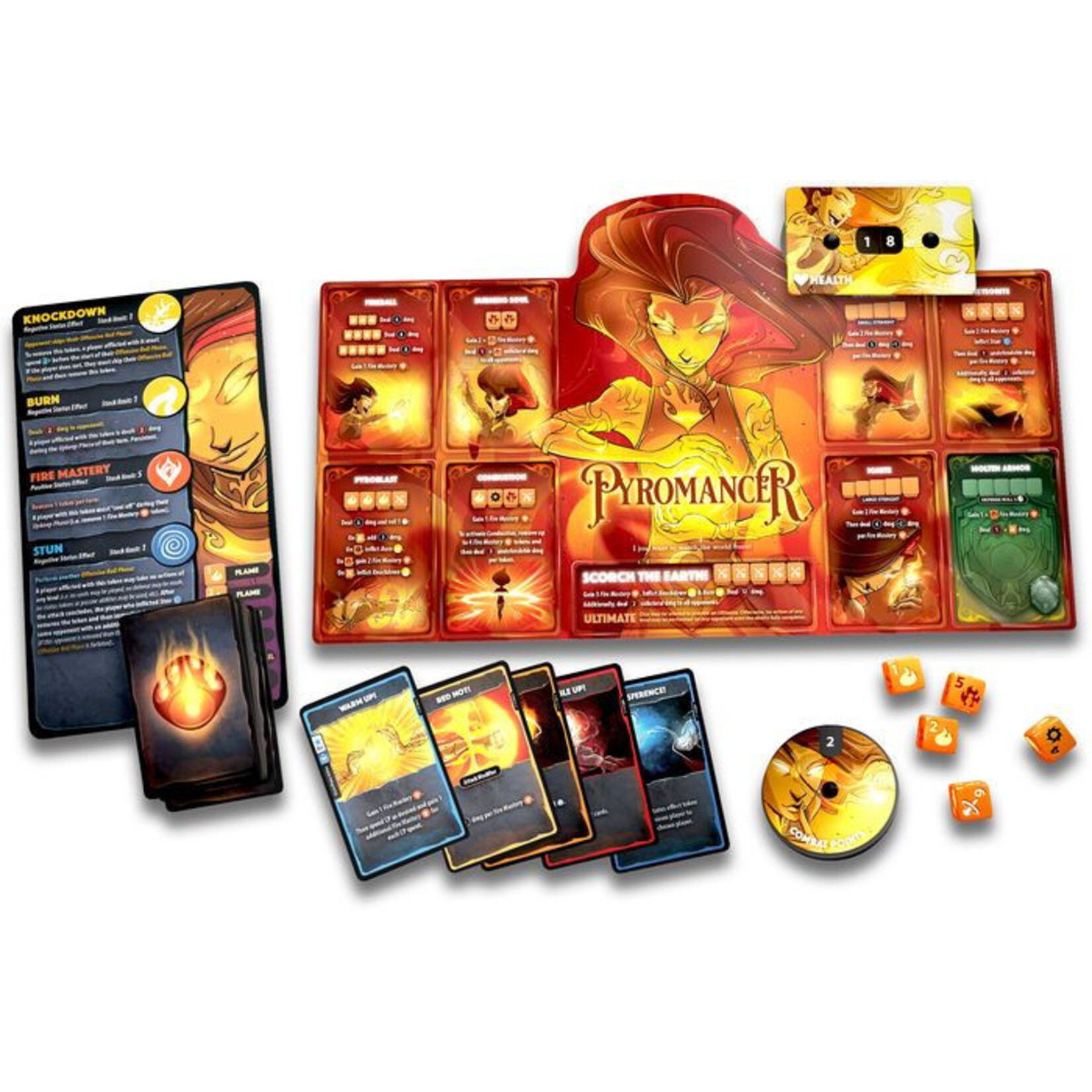 Dice Throne: Season One Box 3- Pyromancer v. Shadow Thief