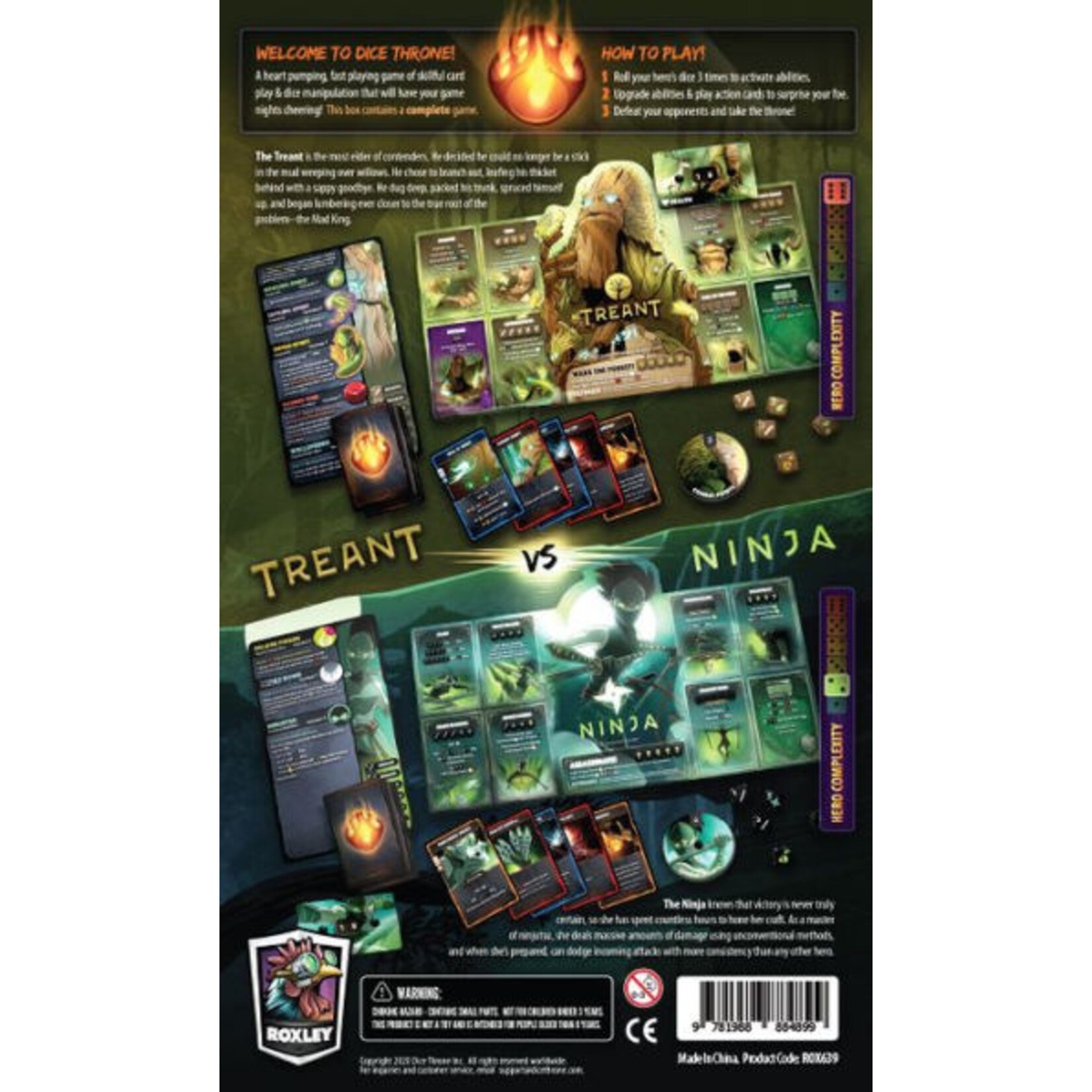 Dice Throne: Season One Box 4- Treant v. Ninja