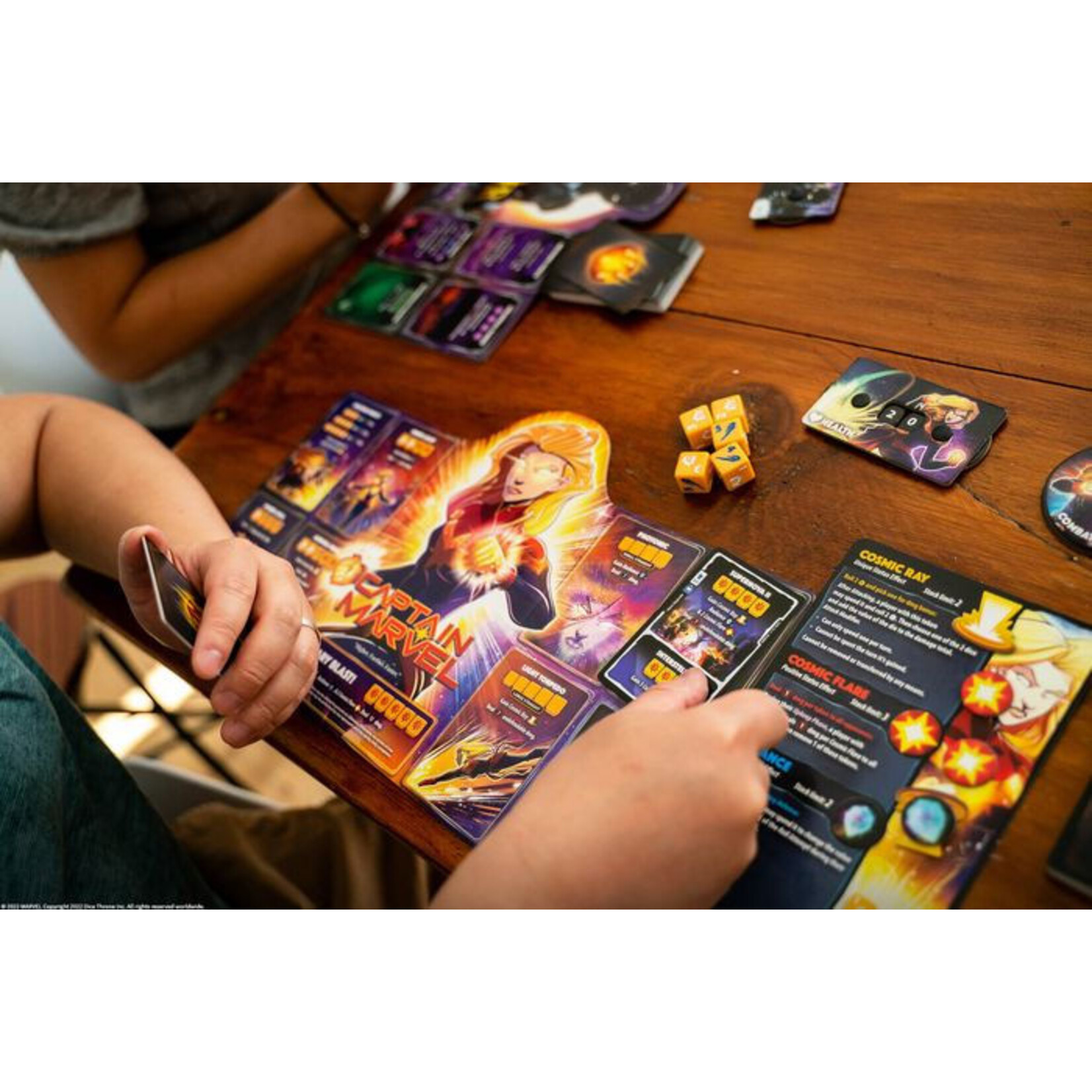 Dice Throne: Marvel 2-Hero Box 1 (Captain Marvel & Black Panther)