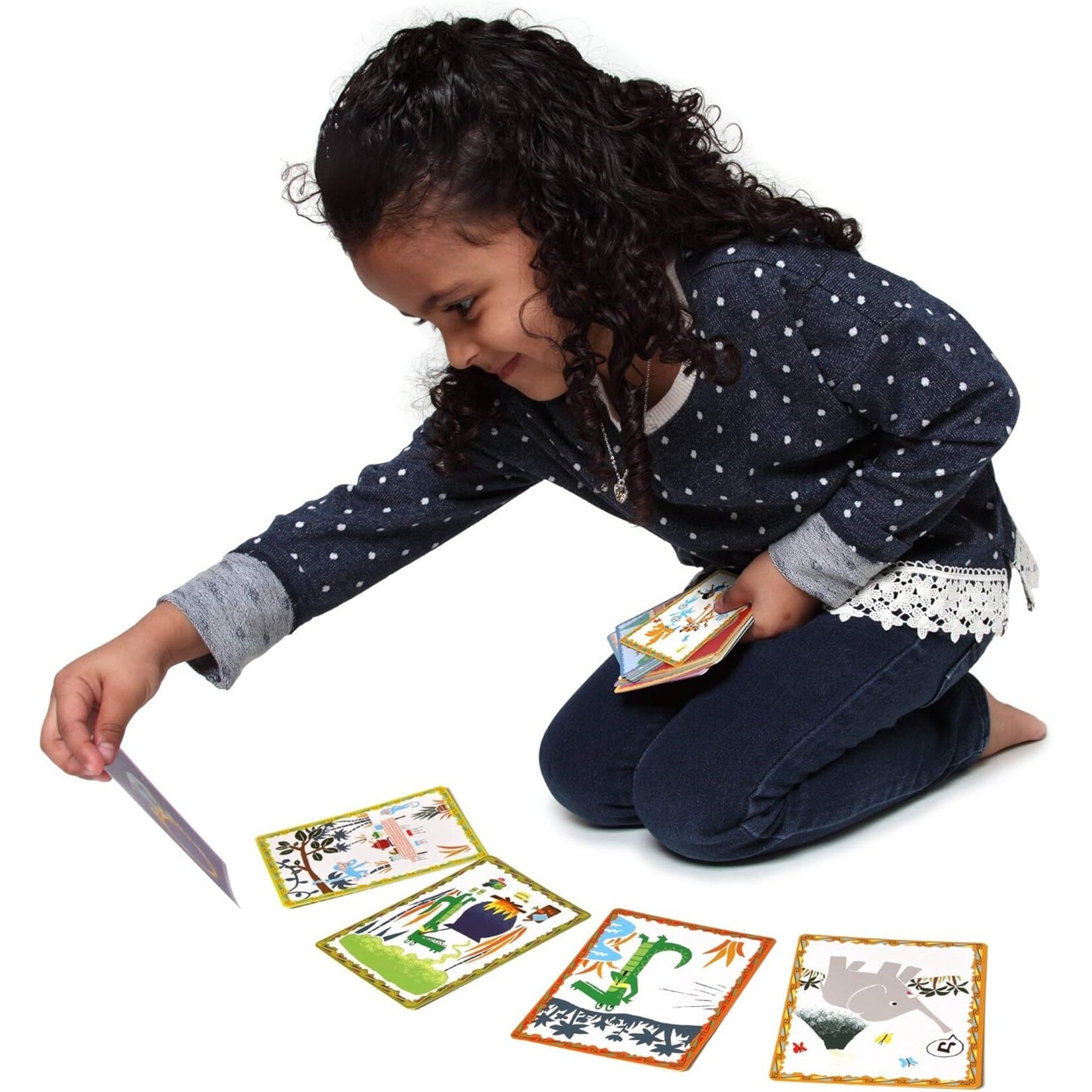 eeboo Volcano Island Create a Story Cards