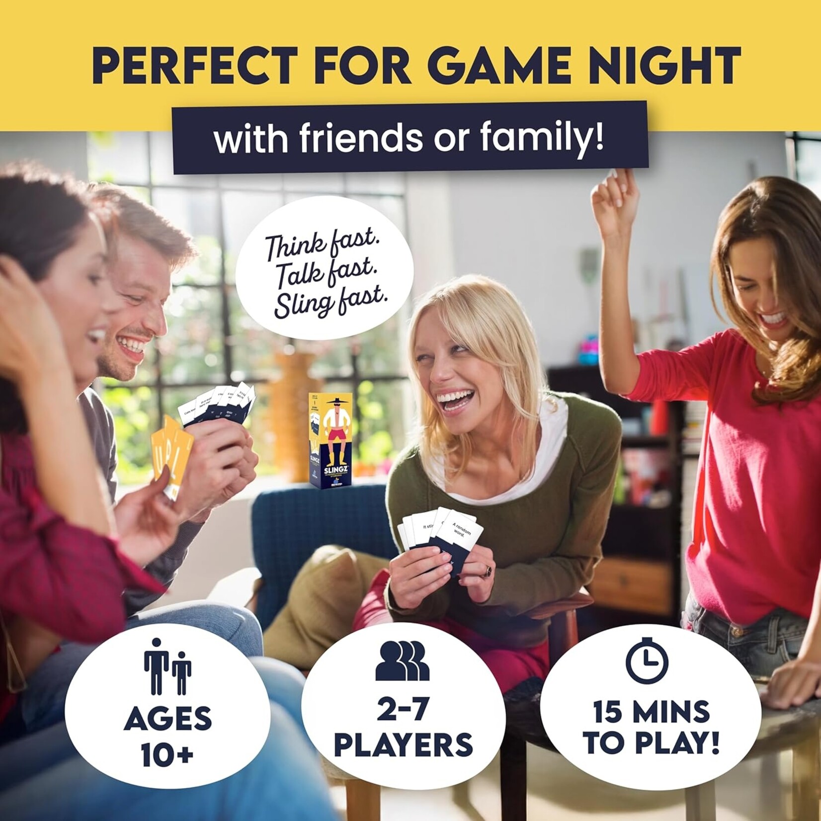 Slingz : the Hilarious Lightning Game of Categories! 10+