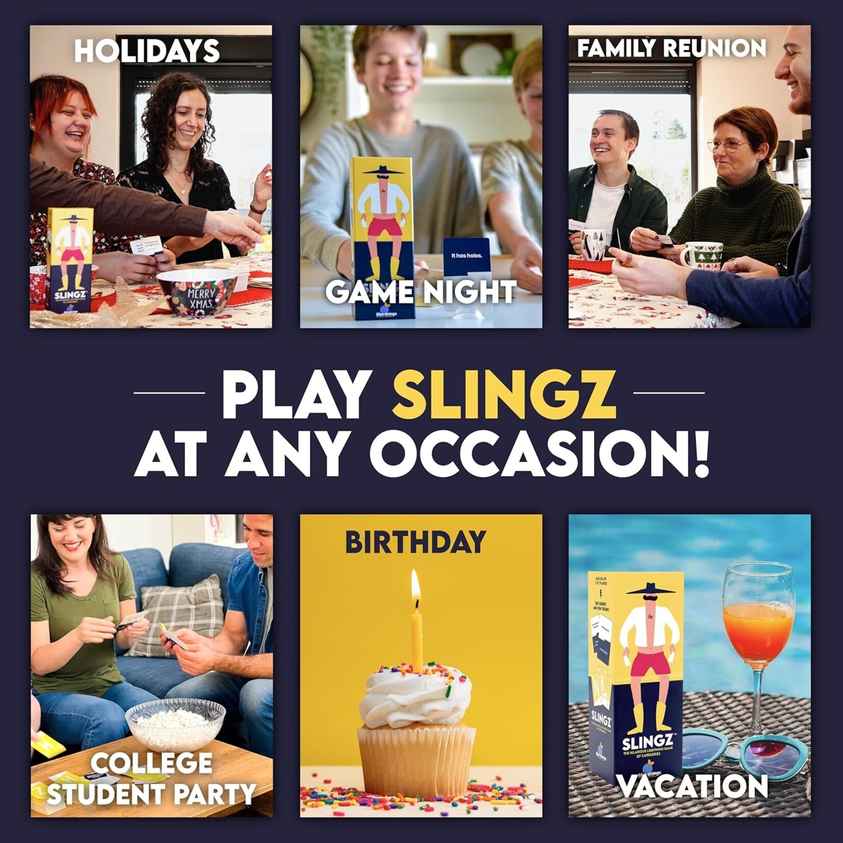Slingz : the Hilarious Lightning Game of Categories! 10+