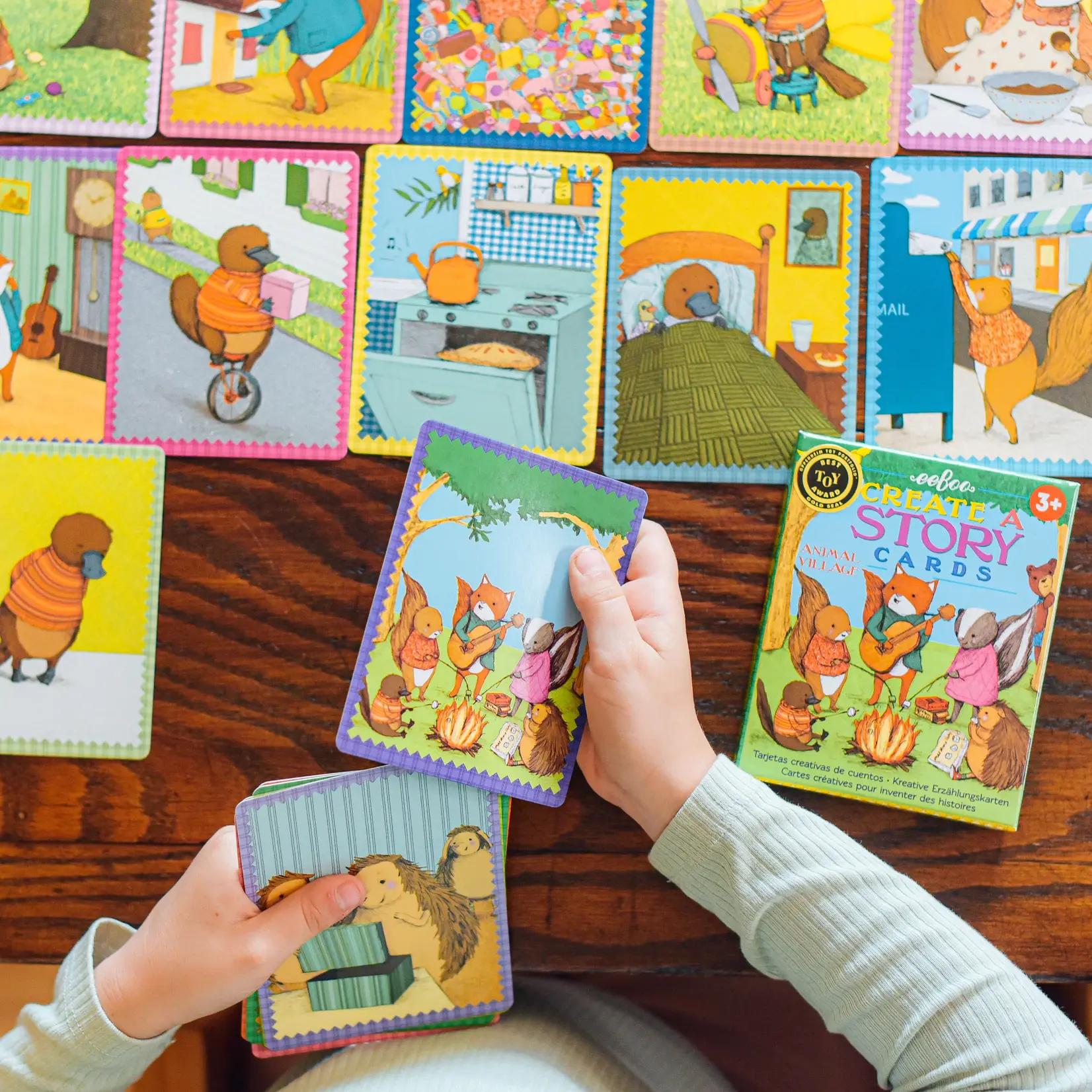 eeboo Animal Village Create a Story Cards