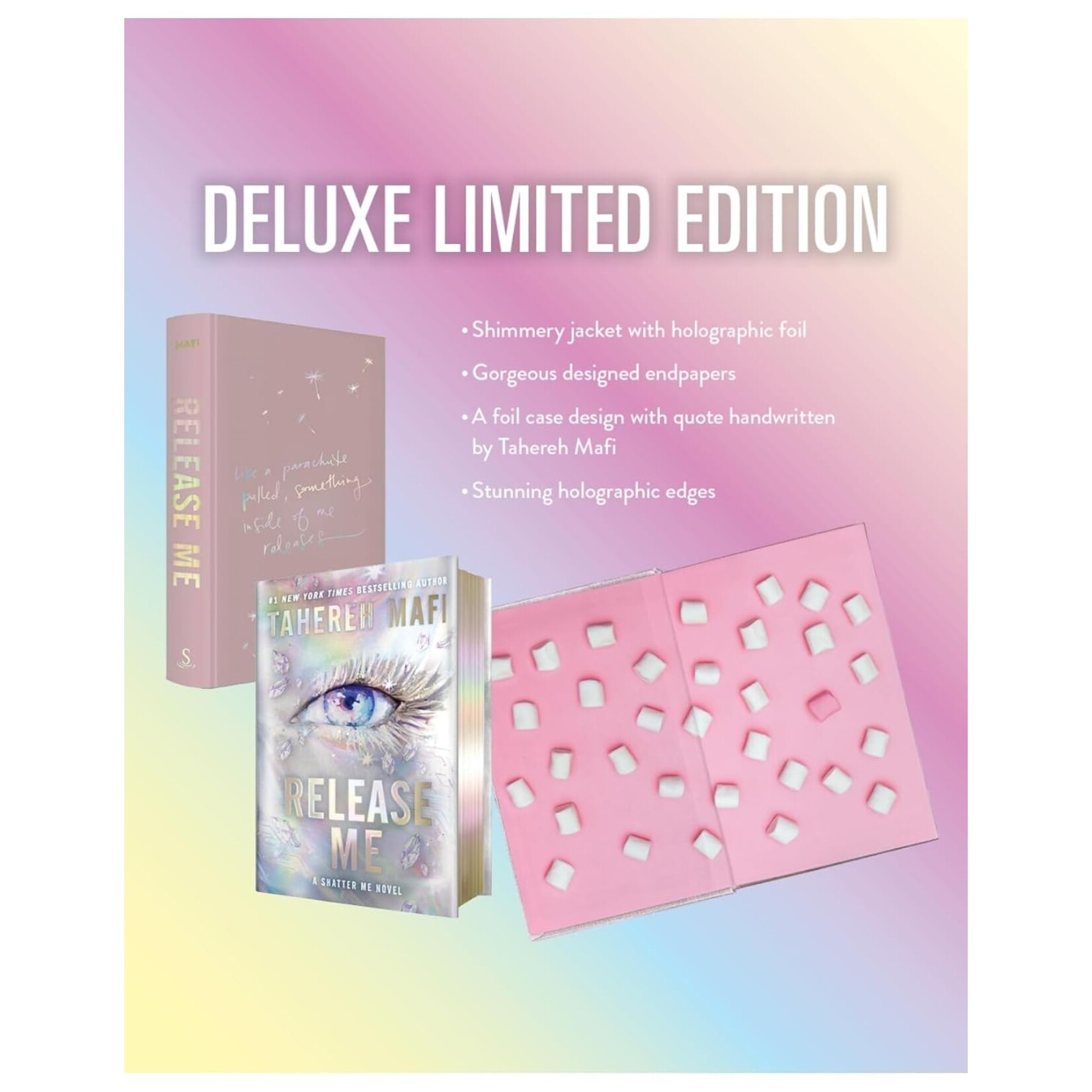 Release Me (Shatter Me: The New Republic #2) Deluxe Limited Edition