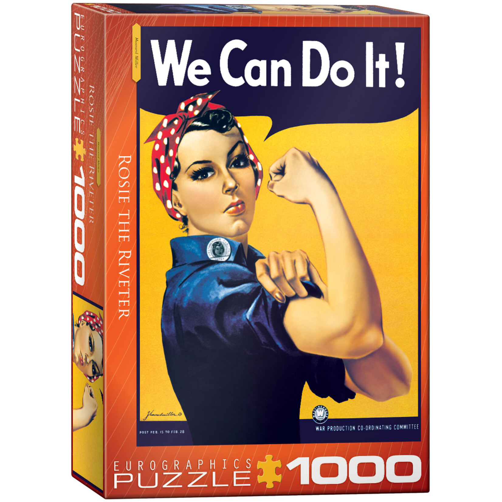 Rosie The Riveter by Howard Miller 1000 Piece Puzzle