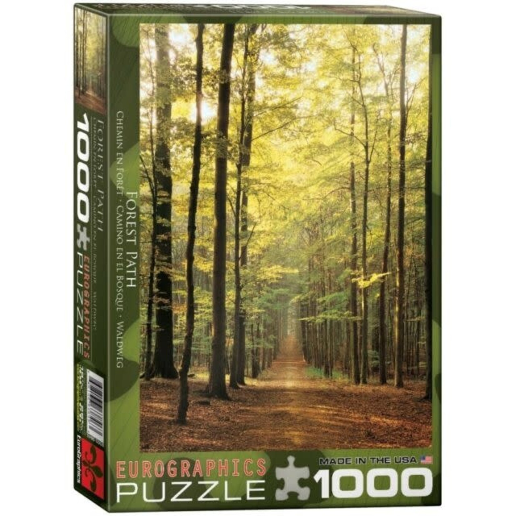 Forest Path 1000 Piece Puzzle