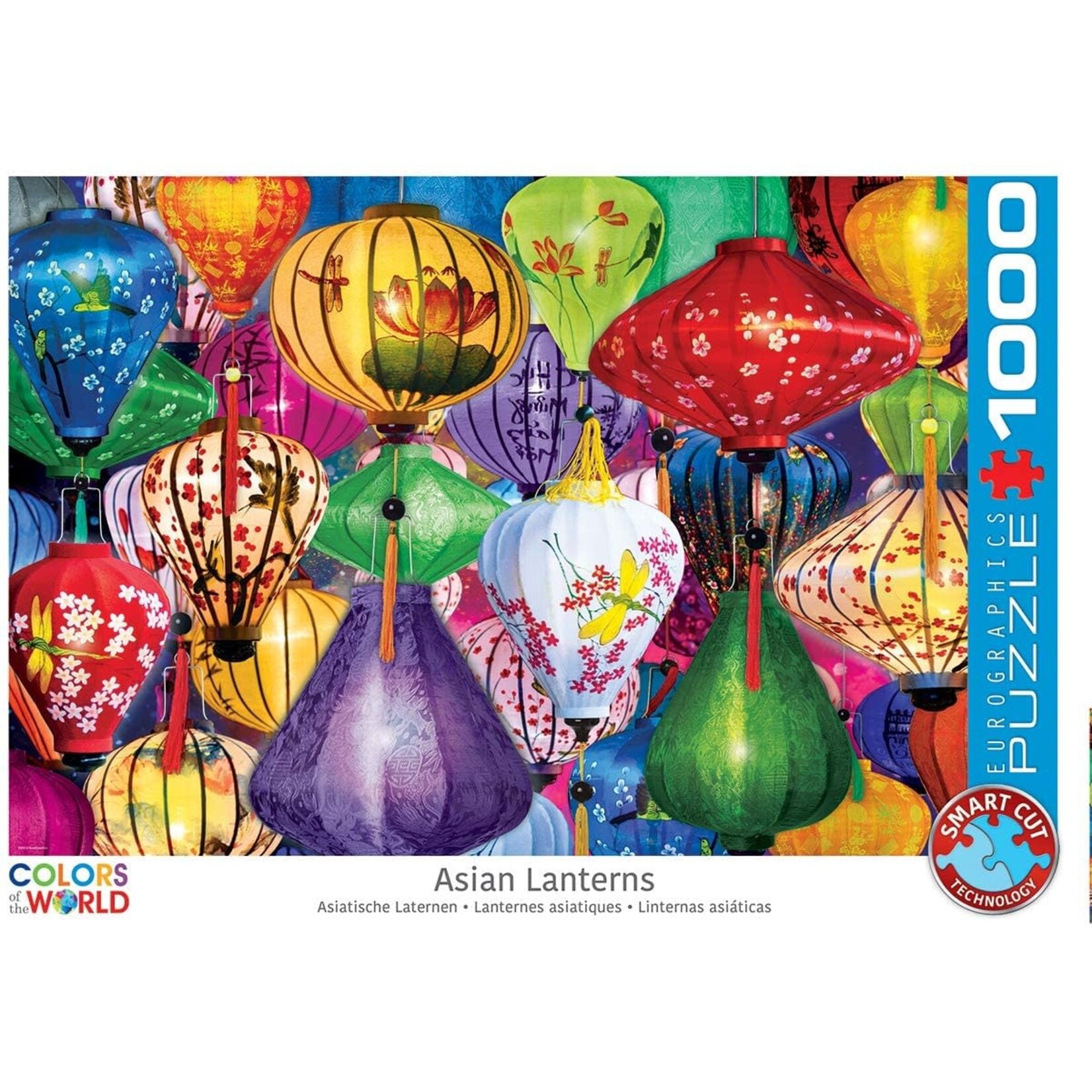 Asian Lanterns 1000 Piece Puzzle