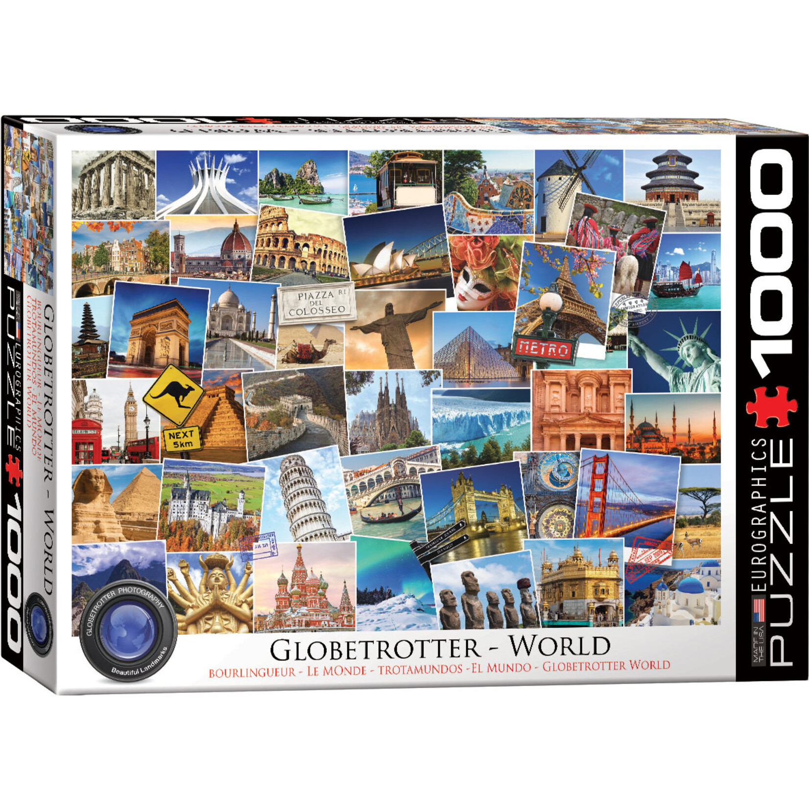 Globetrotter - World 1000 Piece Puzzle