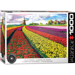 Tulip Field - Netherlands 1000 Piece Puzzle