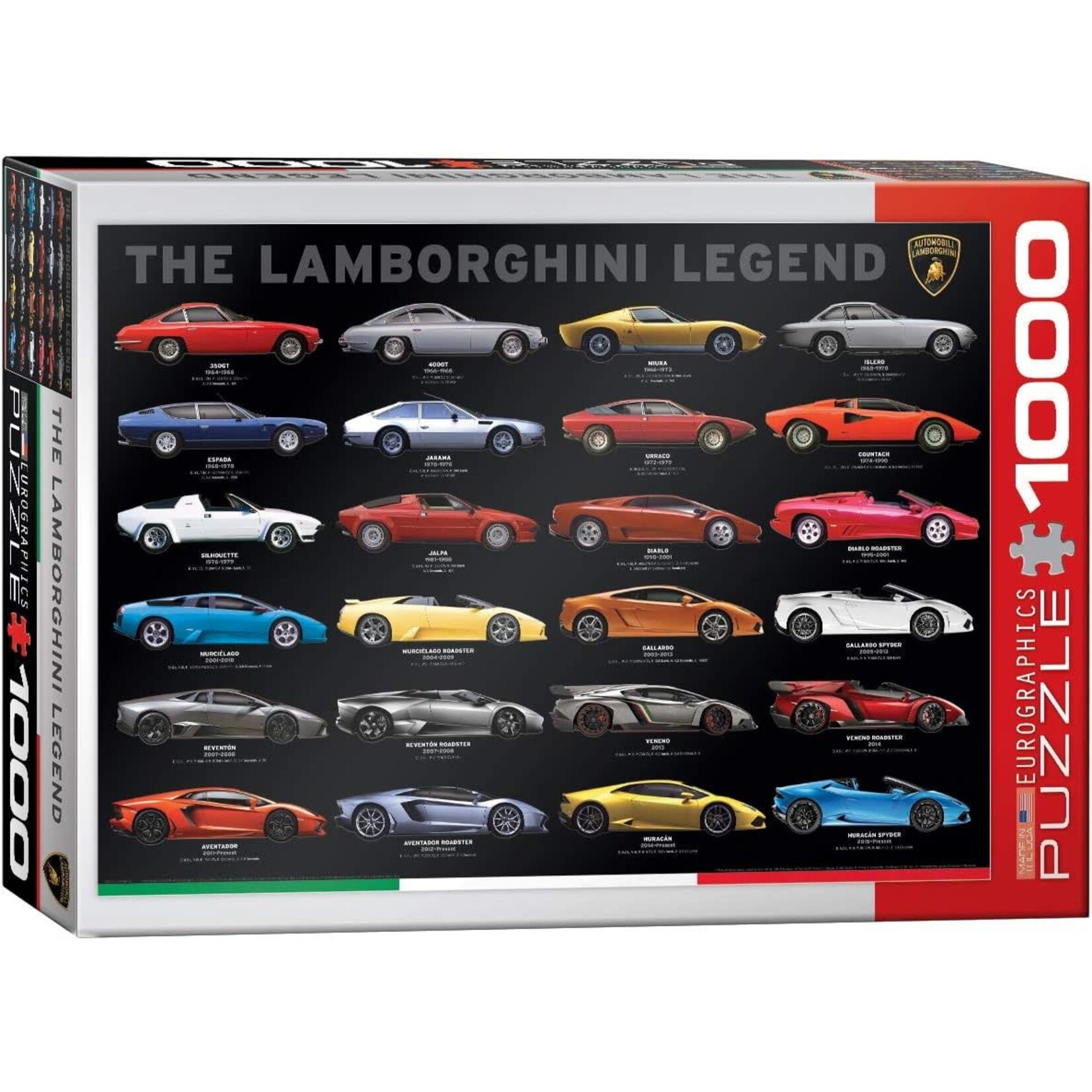 Lamborghini Legend 1000 Piece Puzzle
