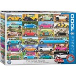 VW Gone Places 1000 Piece Puzzle